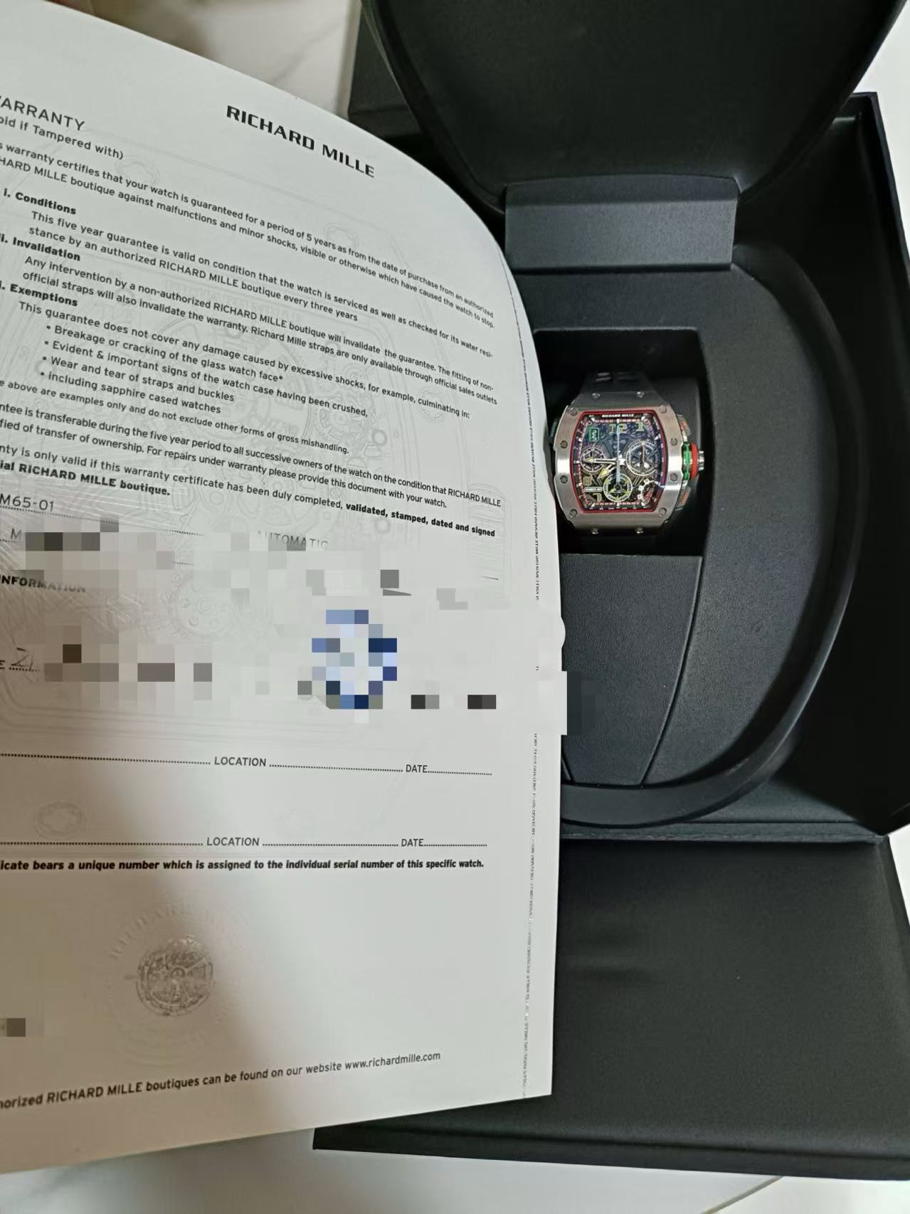 Richard Mille rm65-01ti detail 2