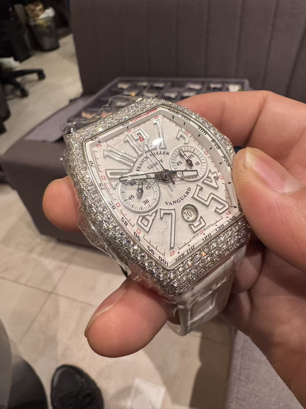 Franck Muller V 45 CC DT D AC BCAC detail 2