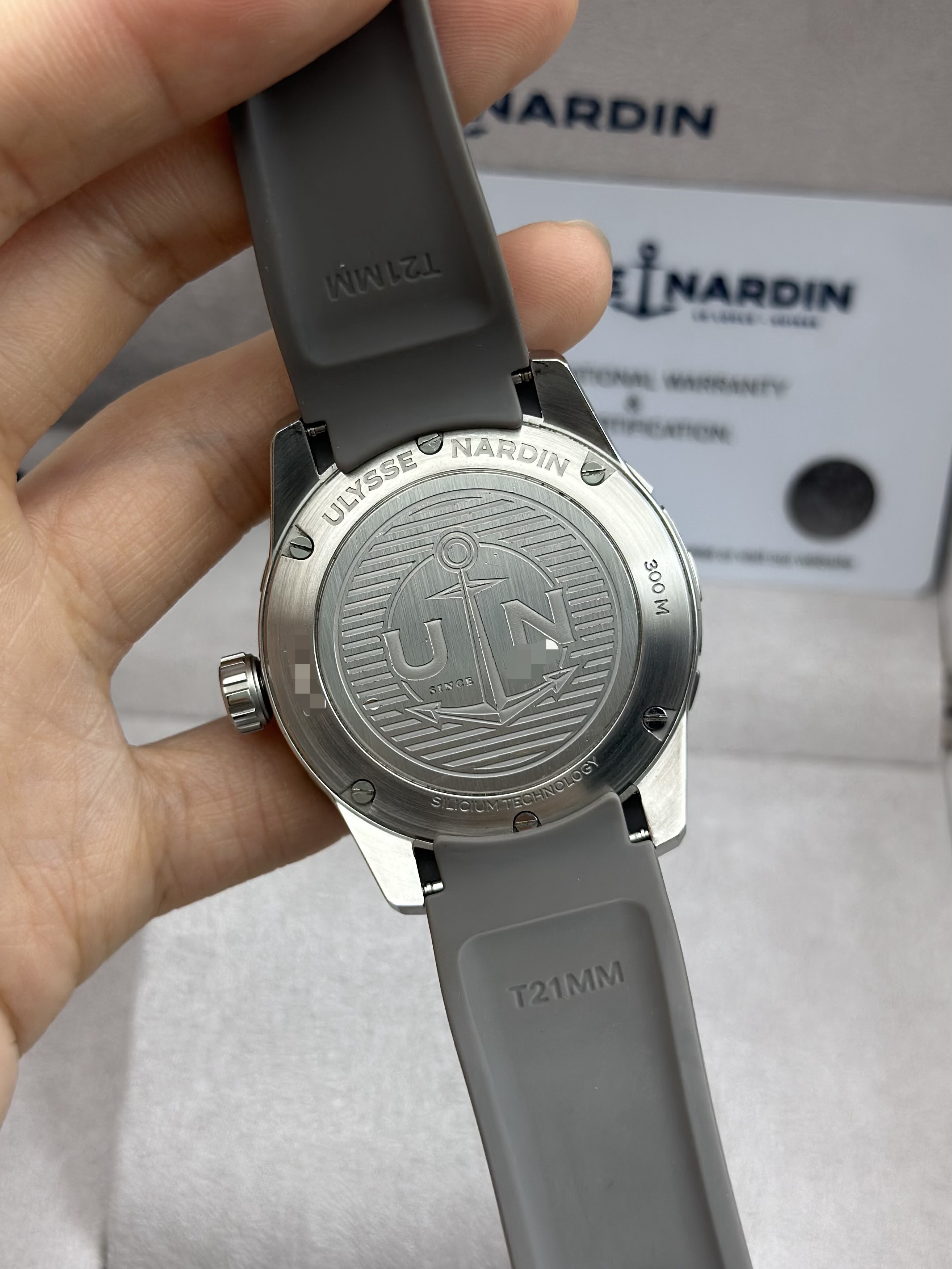 Ulysse Nardin 8163-175 / 93 detail 8