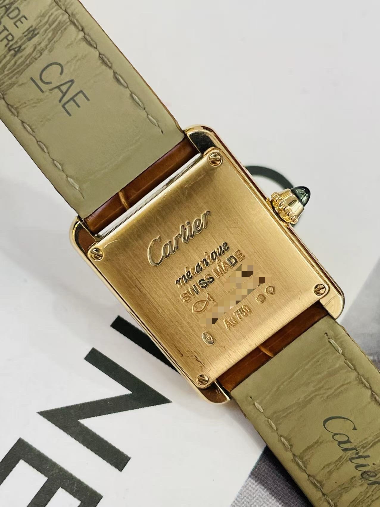 Cartier WGTA0010 detail 8