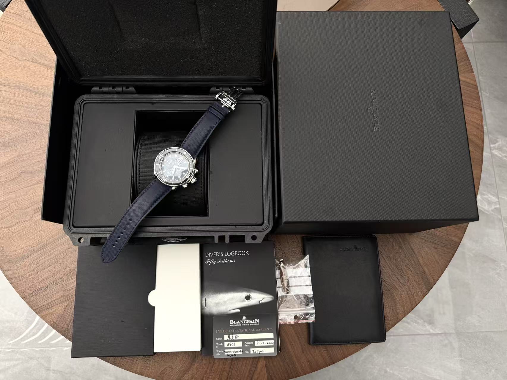 Blancpain 5066F-1140-52B detail 3