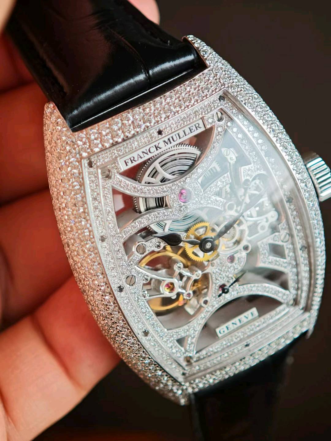 Franck Muller 8880 B S6 SQT D MVT D detail 1