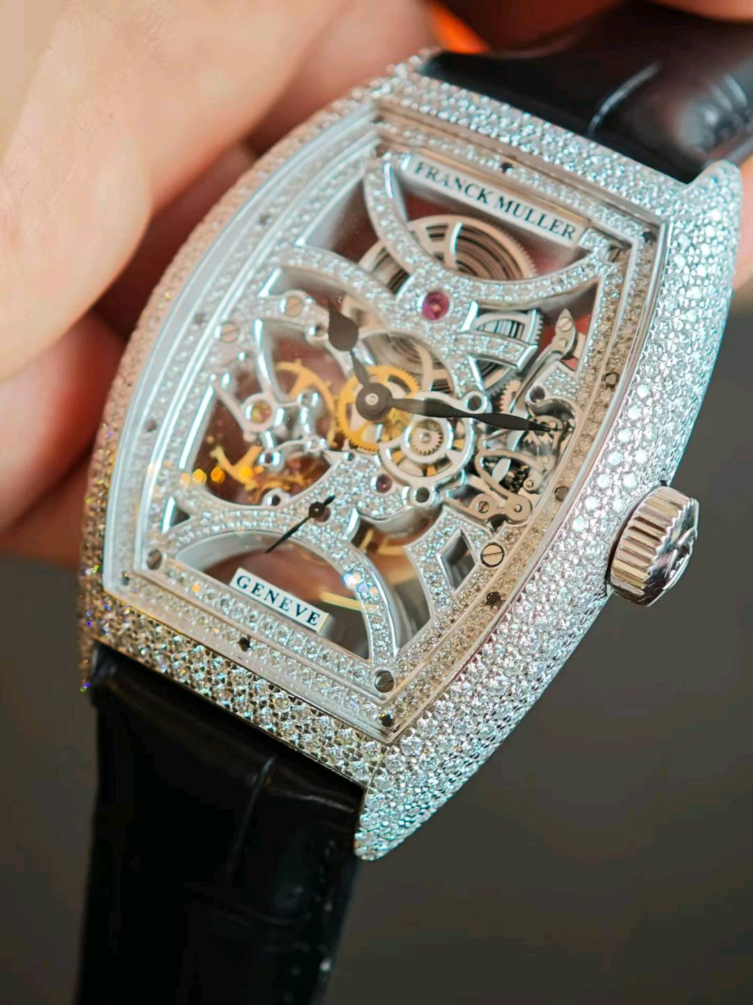 Franck Muller 8880 B S6 SQT D MVT D detail 4