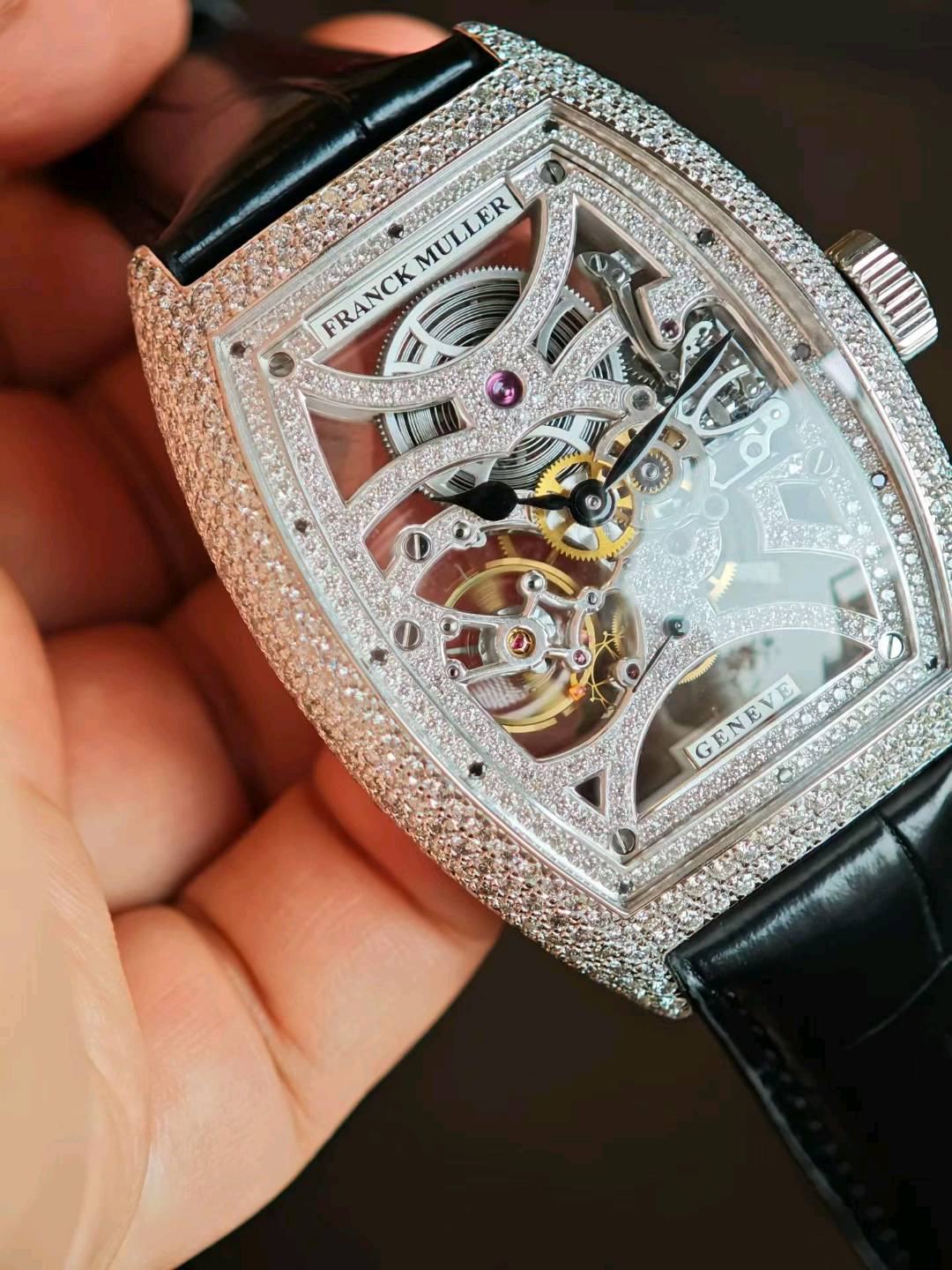 Franck Muller 8880 B S6 SQT D MVT D detail 3