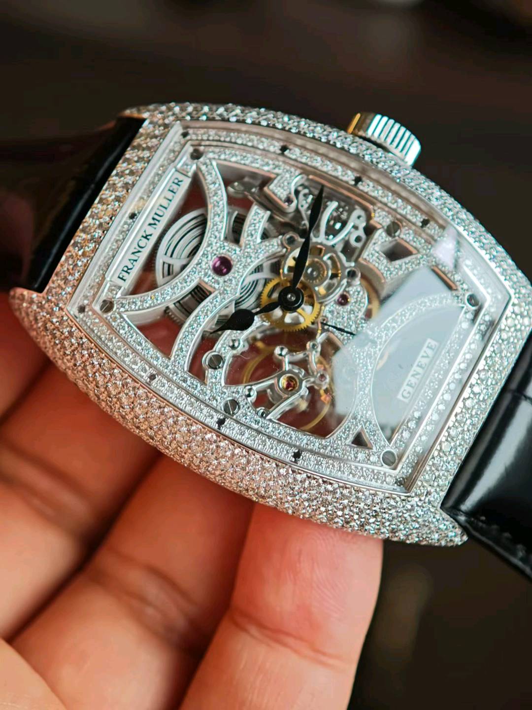 Franck Muller 8880 B S6 SQT D MVT D detail 2