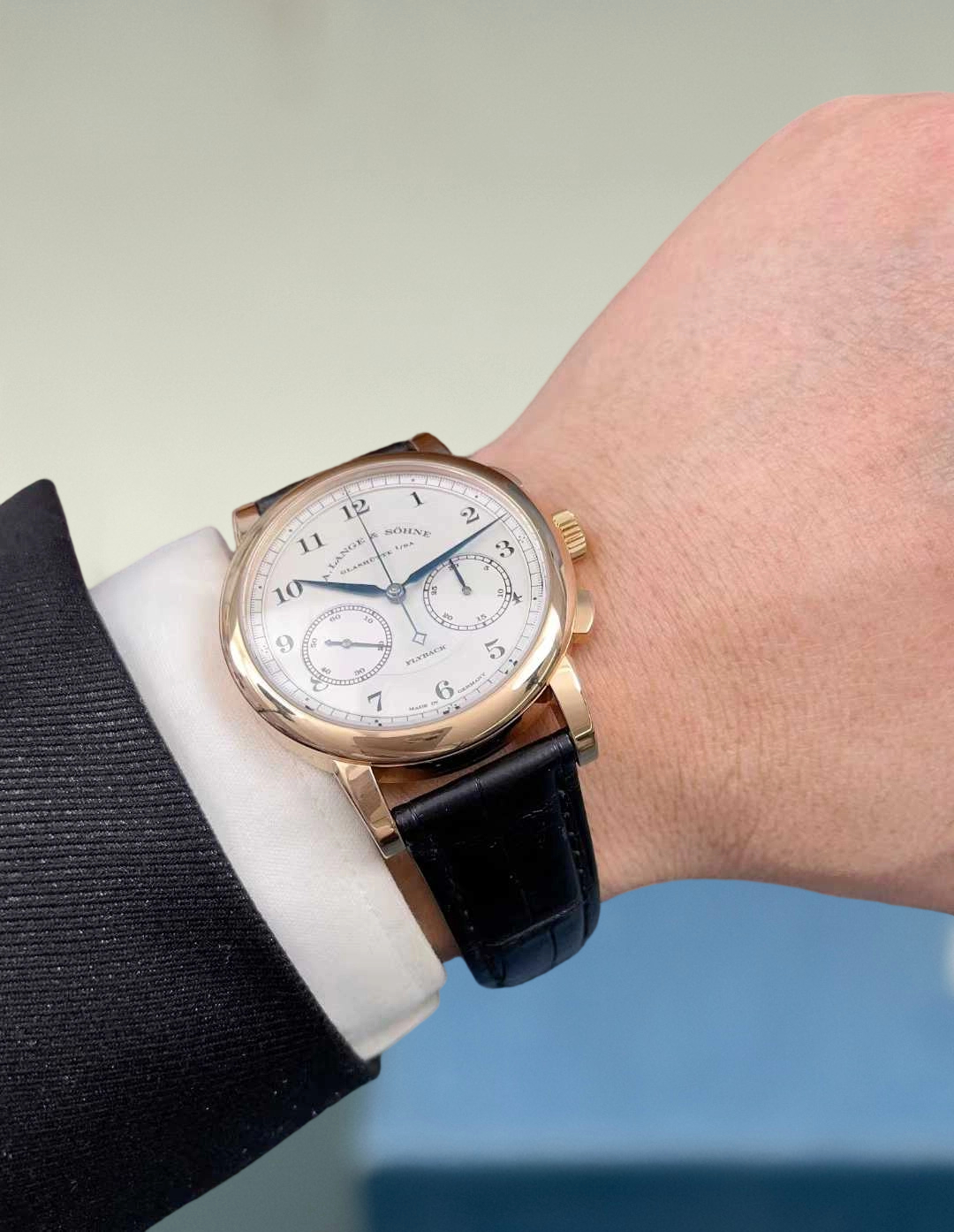 A. Lange & S&ouml;hne 402.032 detail 2