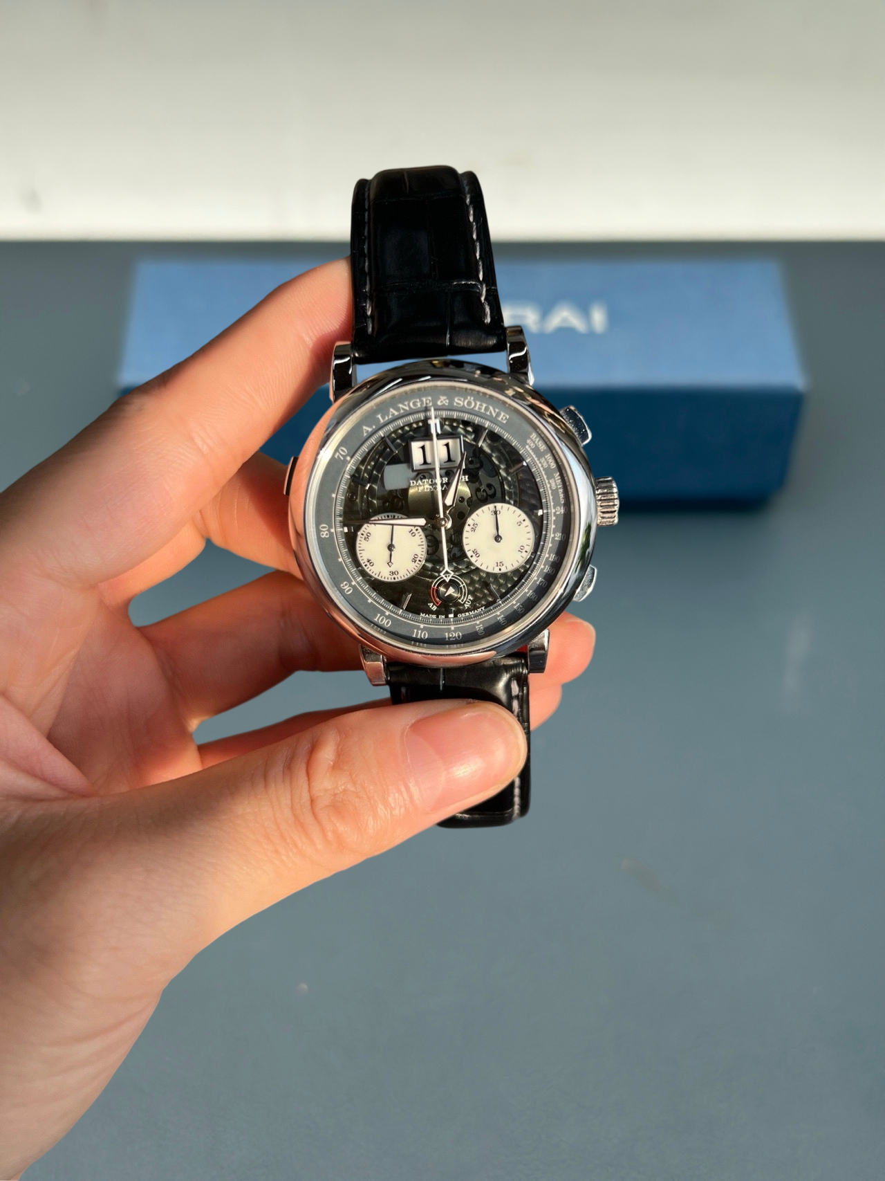 A. Lange & S&ouml;hne 405.034 detail 2