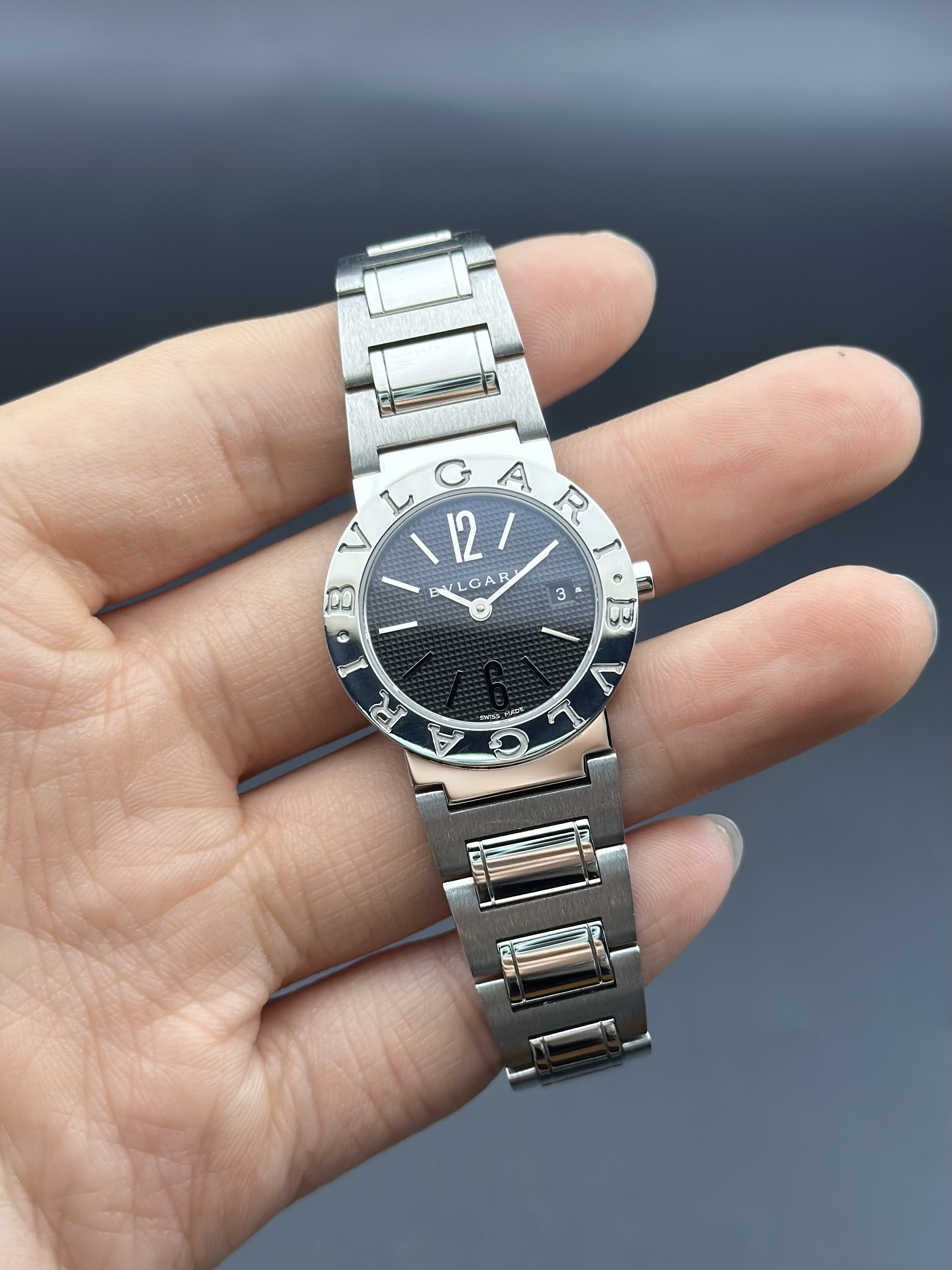 Bulgari BB 26 SS detail 1