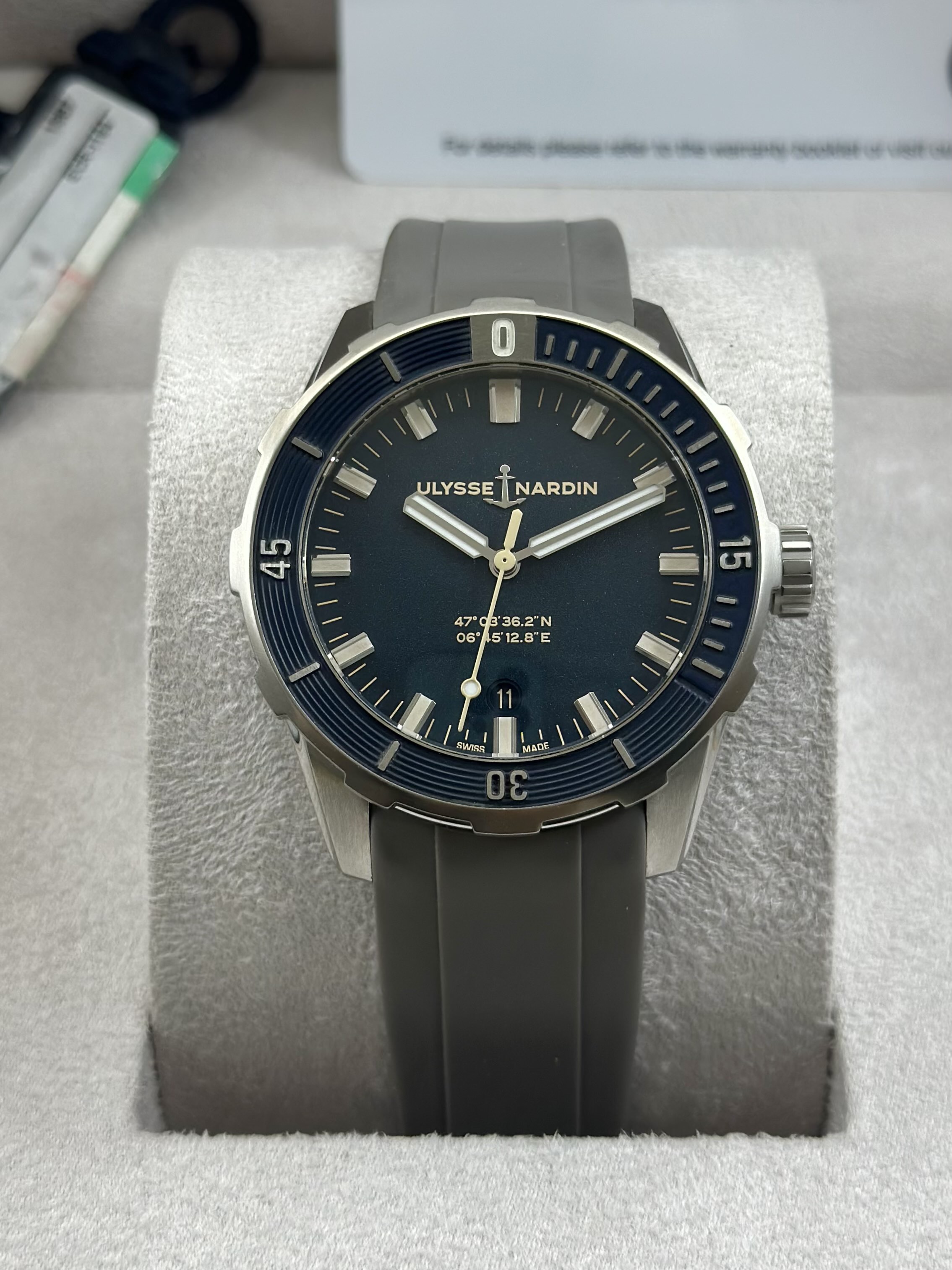 Ulysse Nardin 8163-175 / 93 detail 6