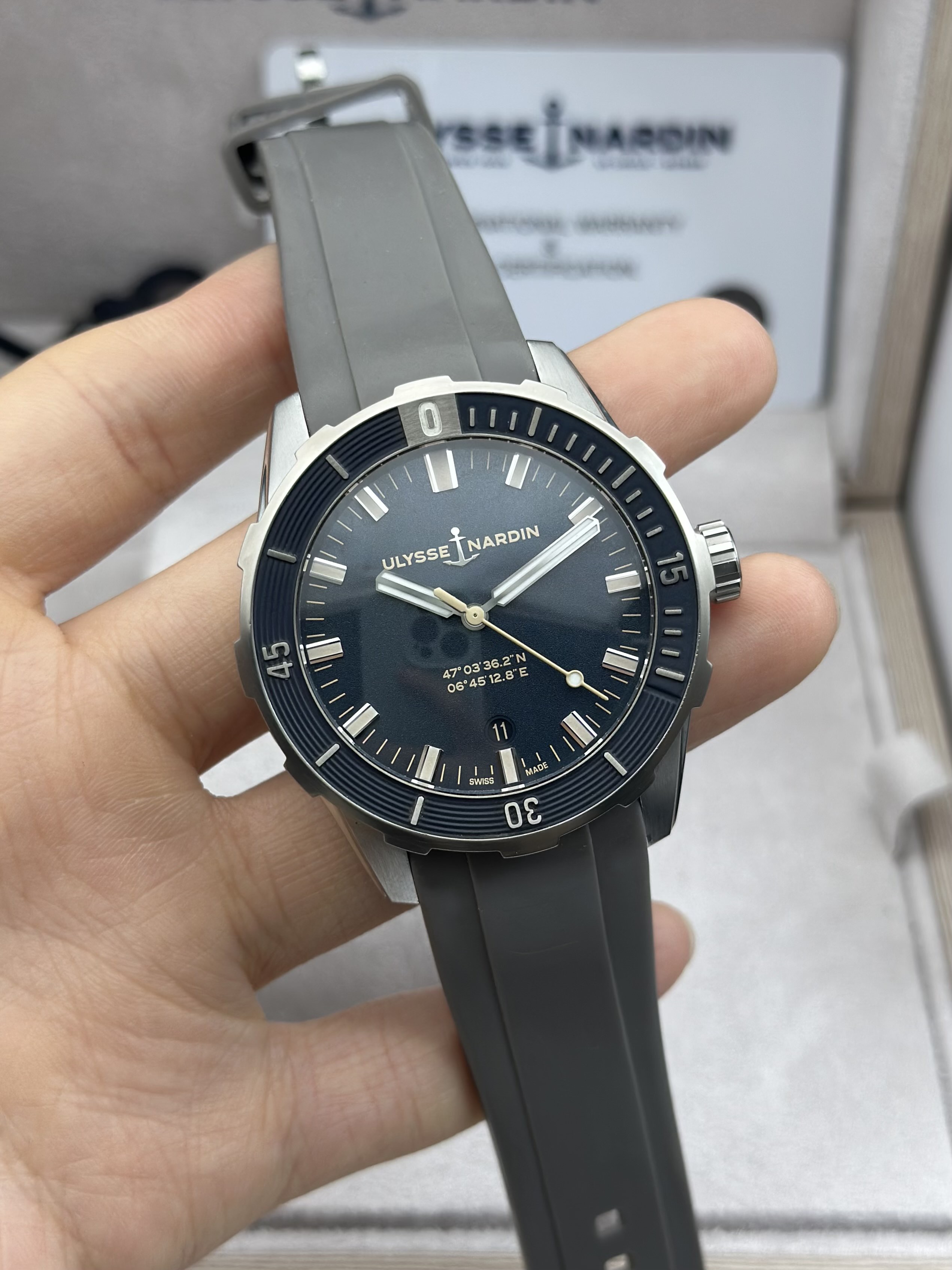 Ulysse Nardin 8163-175 / 93 detail 7