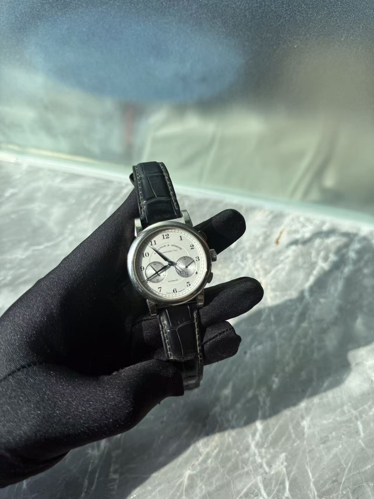 A. Lange & S&ouml;hne 402.026 detail 2