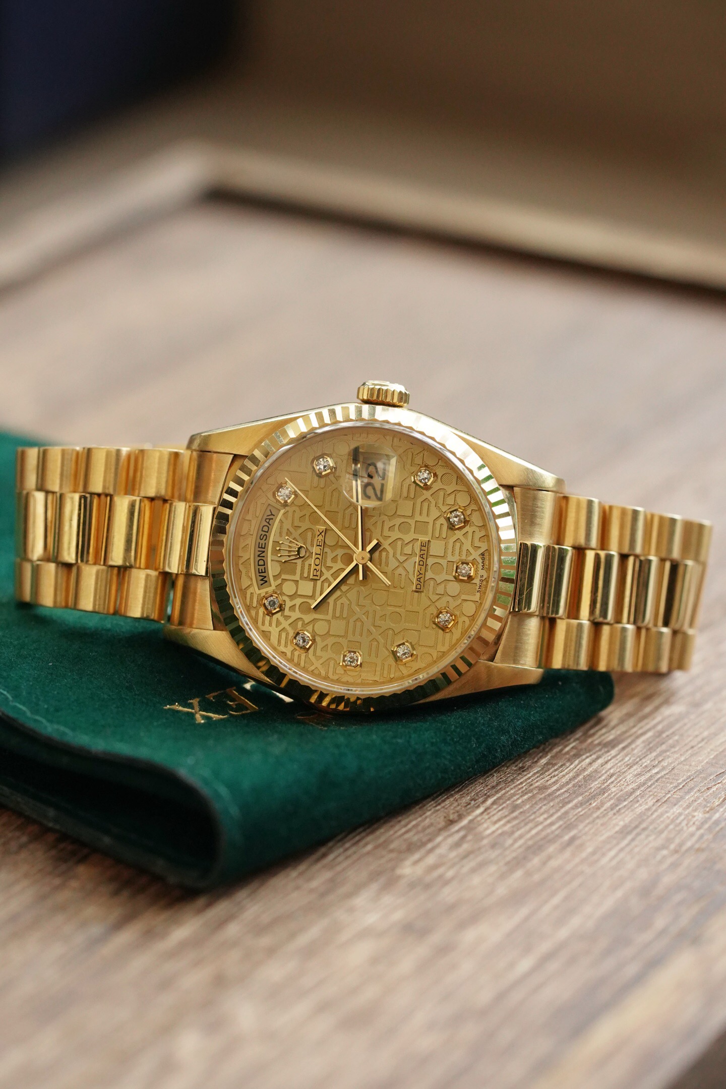 Rolex 18238 detail 1