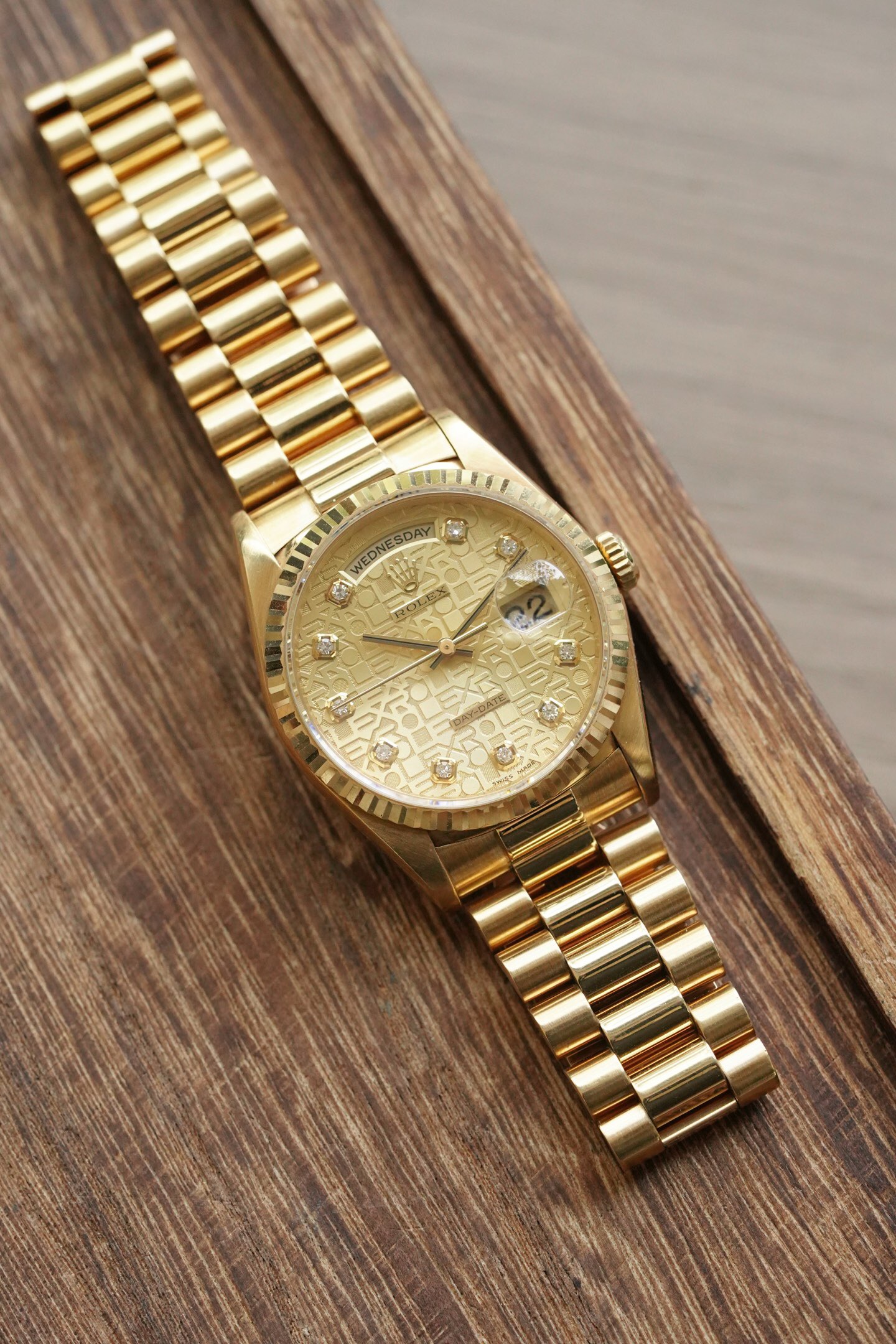 Rolex 18238 detail 3