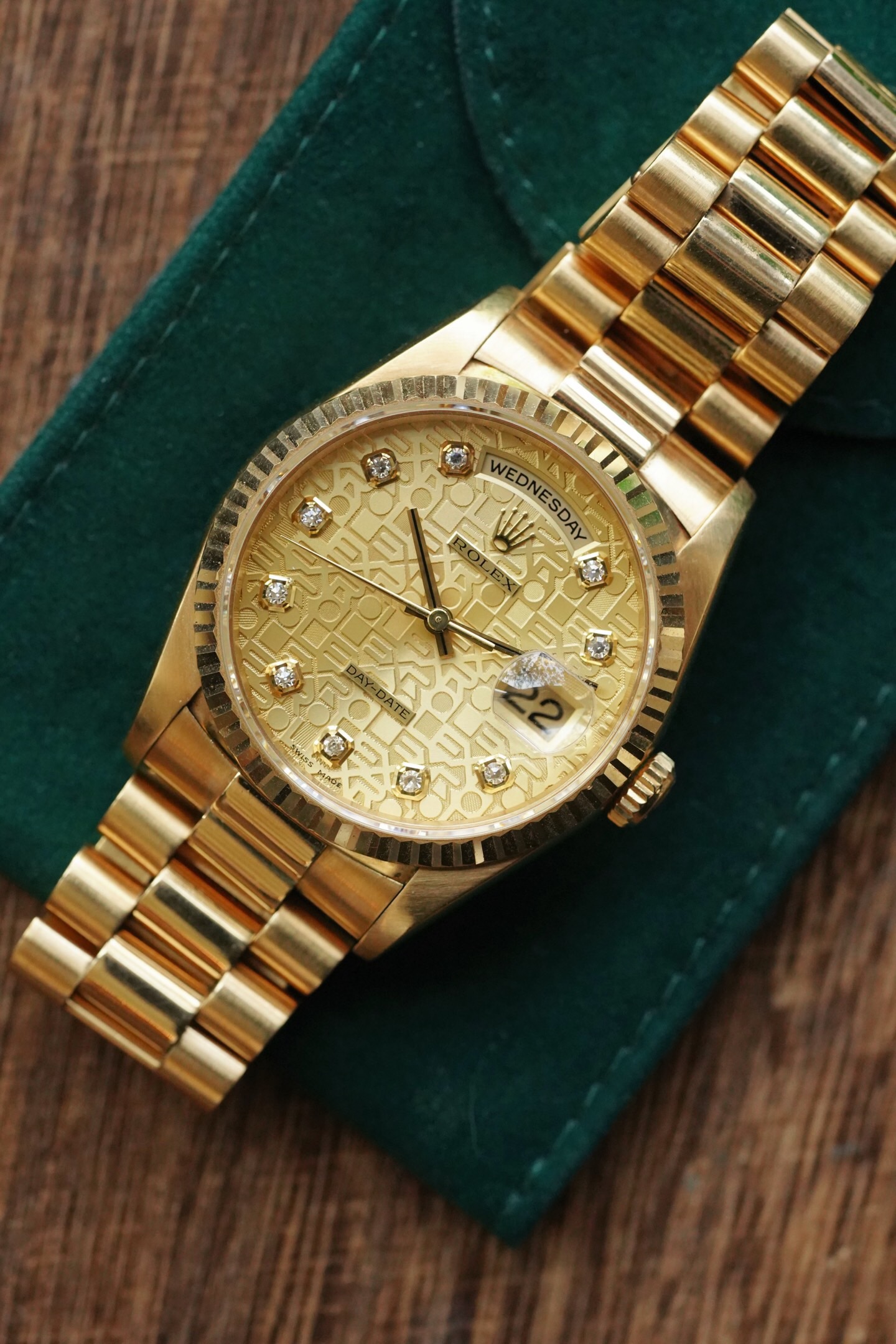 Rolex 18238 detail 8