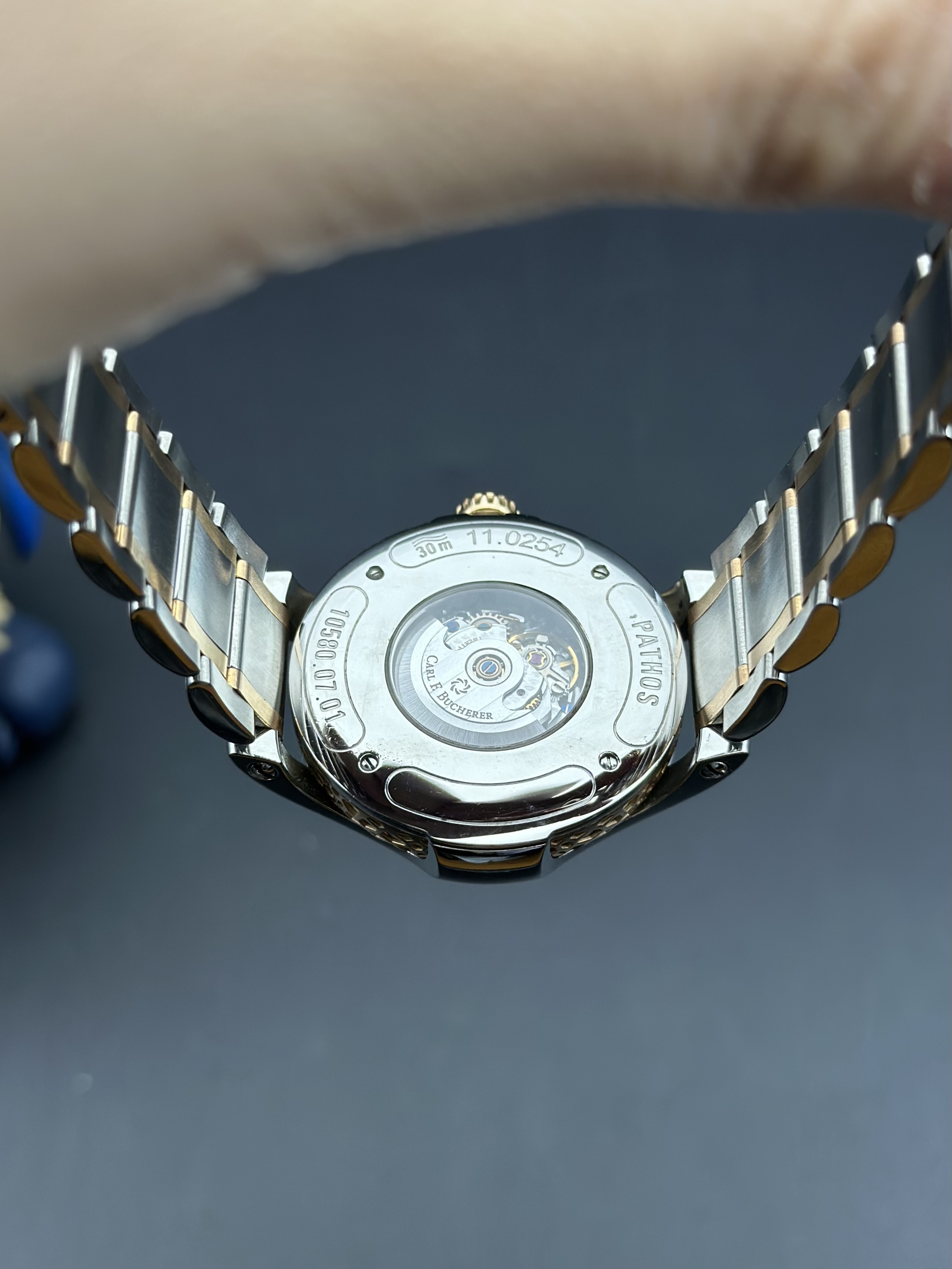 Carl F. Bucherer 00.10580.07.25.21.01 detail 6