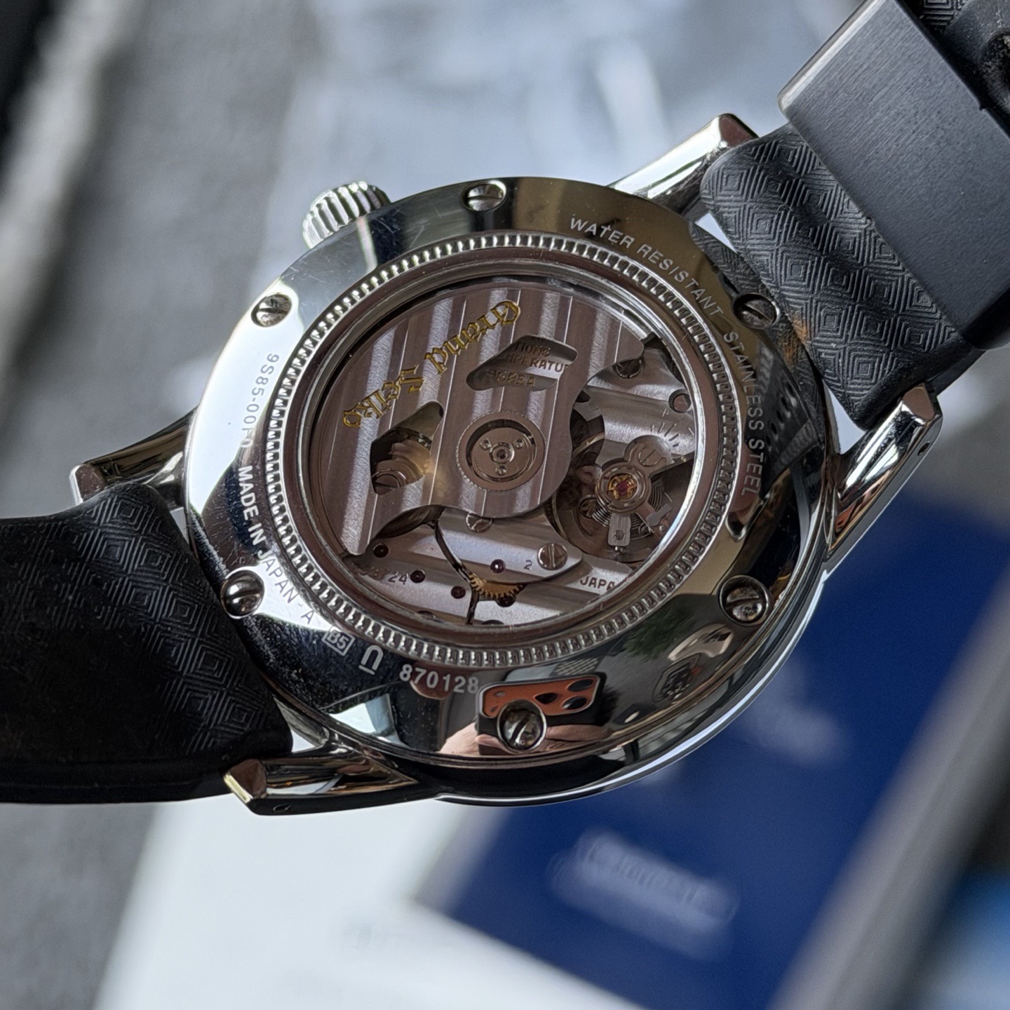 Seiko SBGH213G detail 3