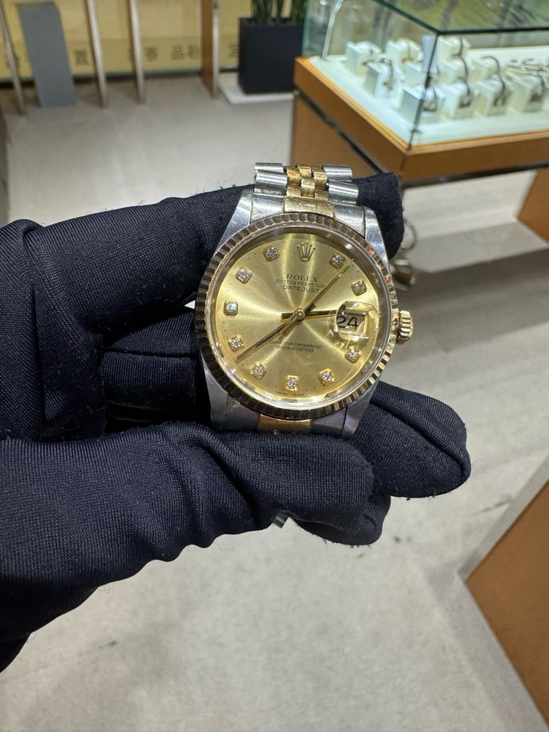 Rolex 16233 detail 1