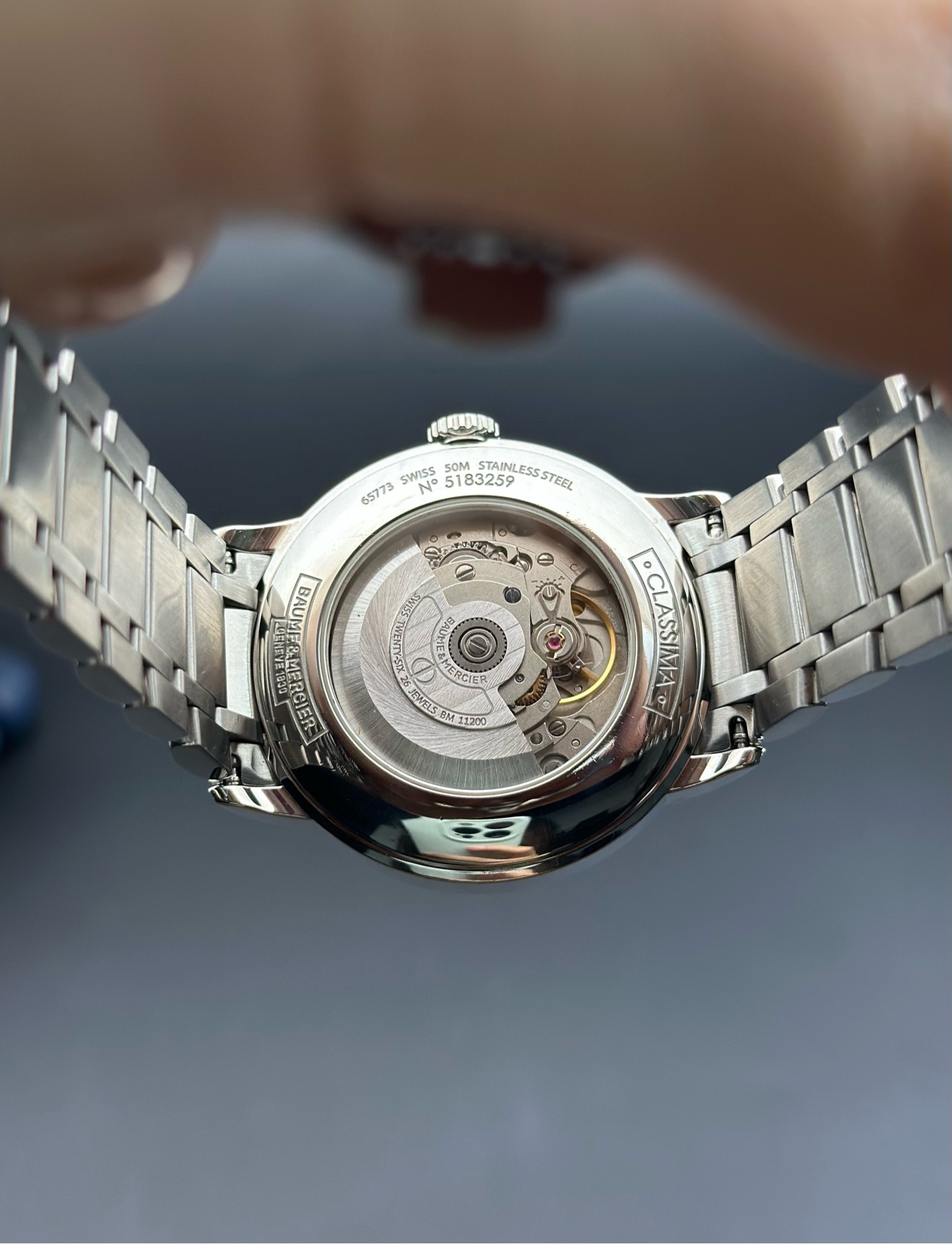 Baume & Mercier 10215 detail 6