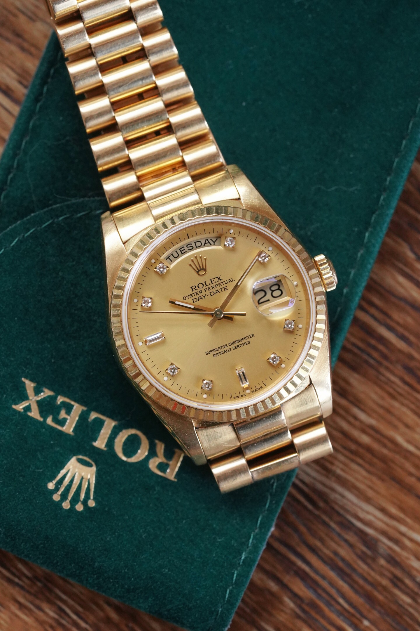 Rolex 18238 detail 4
