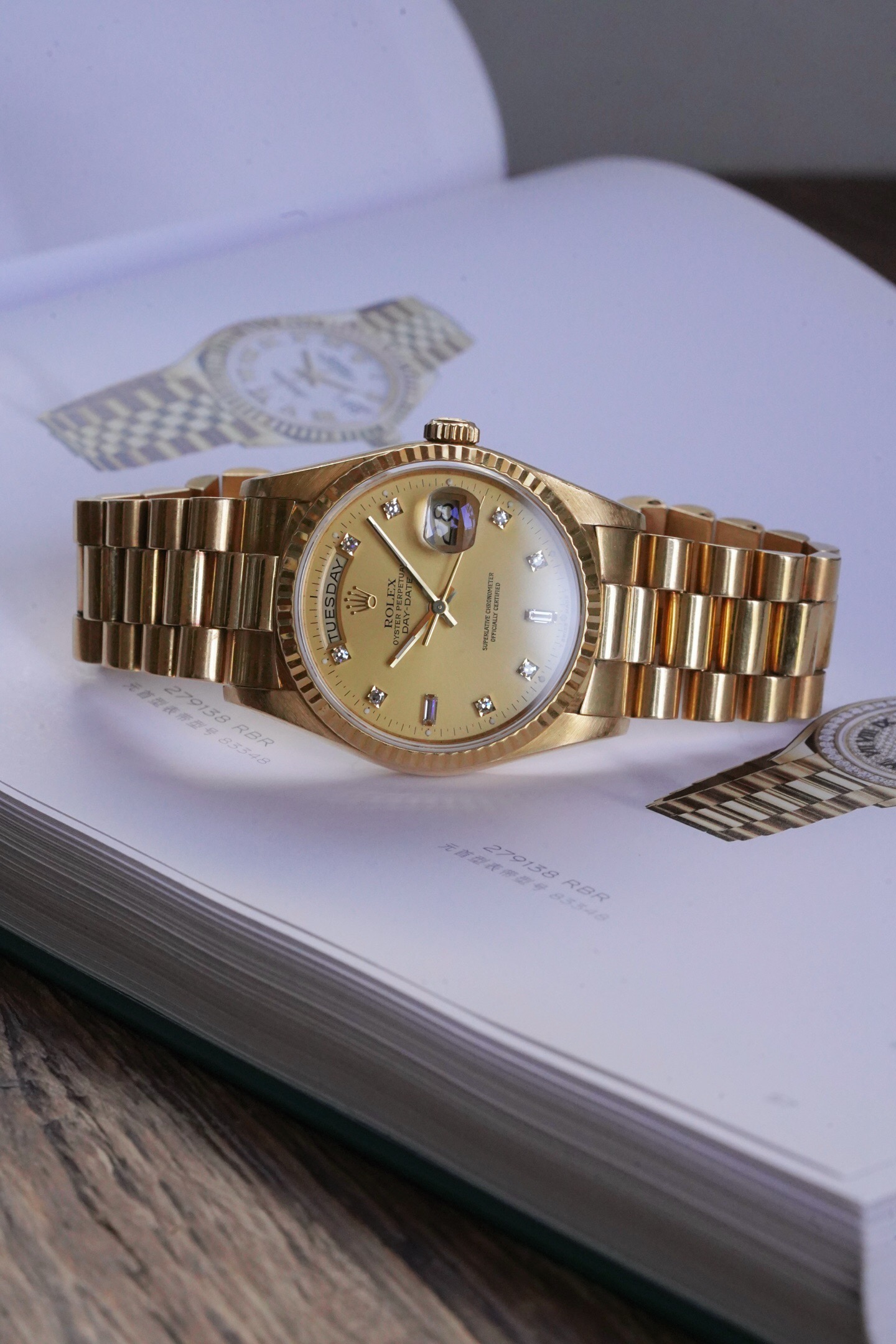 Rolex 18238 detail 7