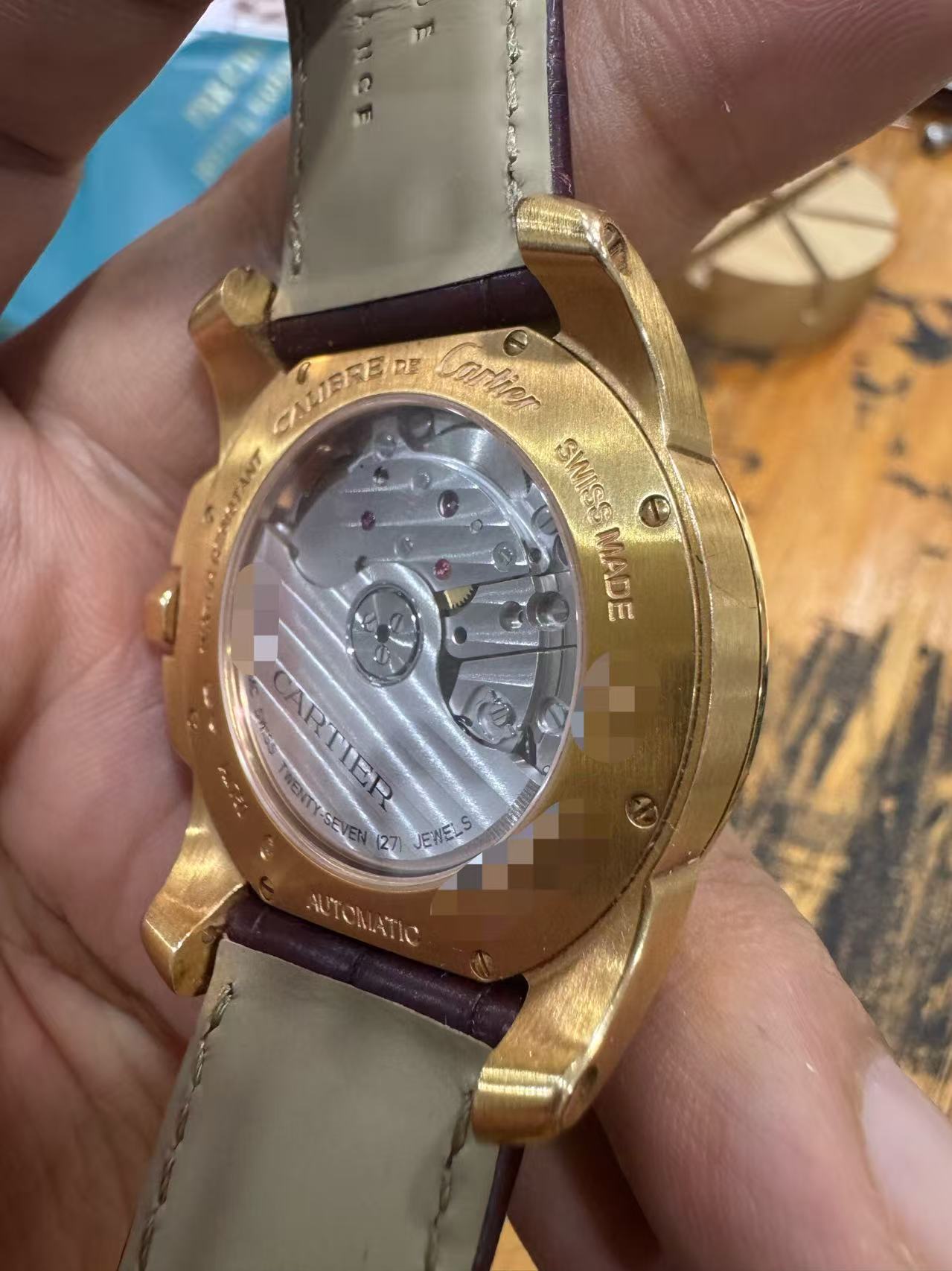 Cartier WF100013 detail 7