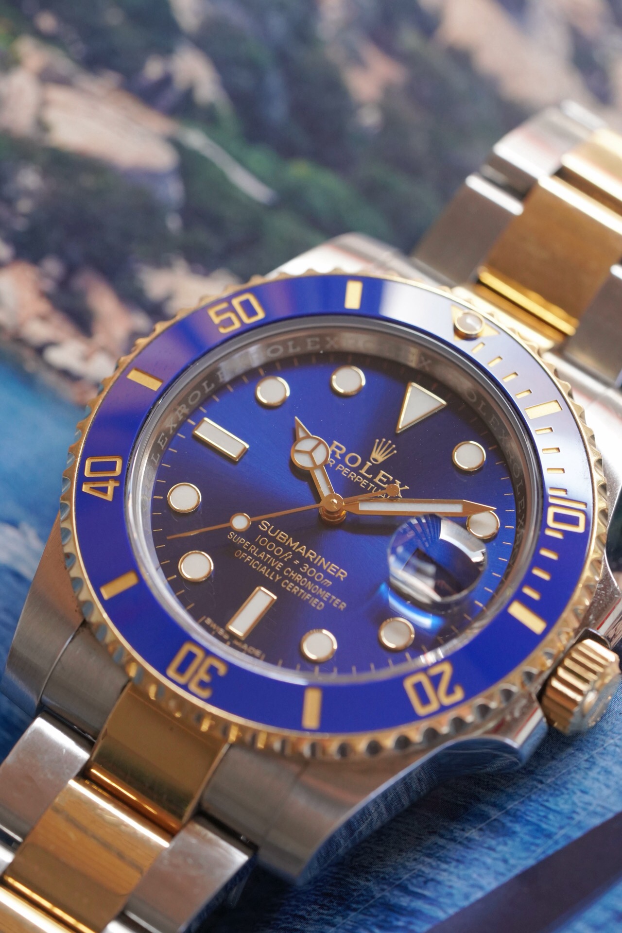 Rolex 116613lb-0005 detail 2