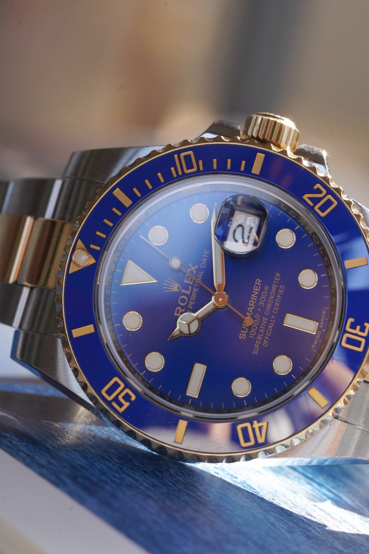 Rolex 116613lb-0005 detail 3