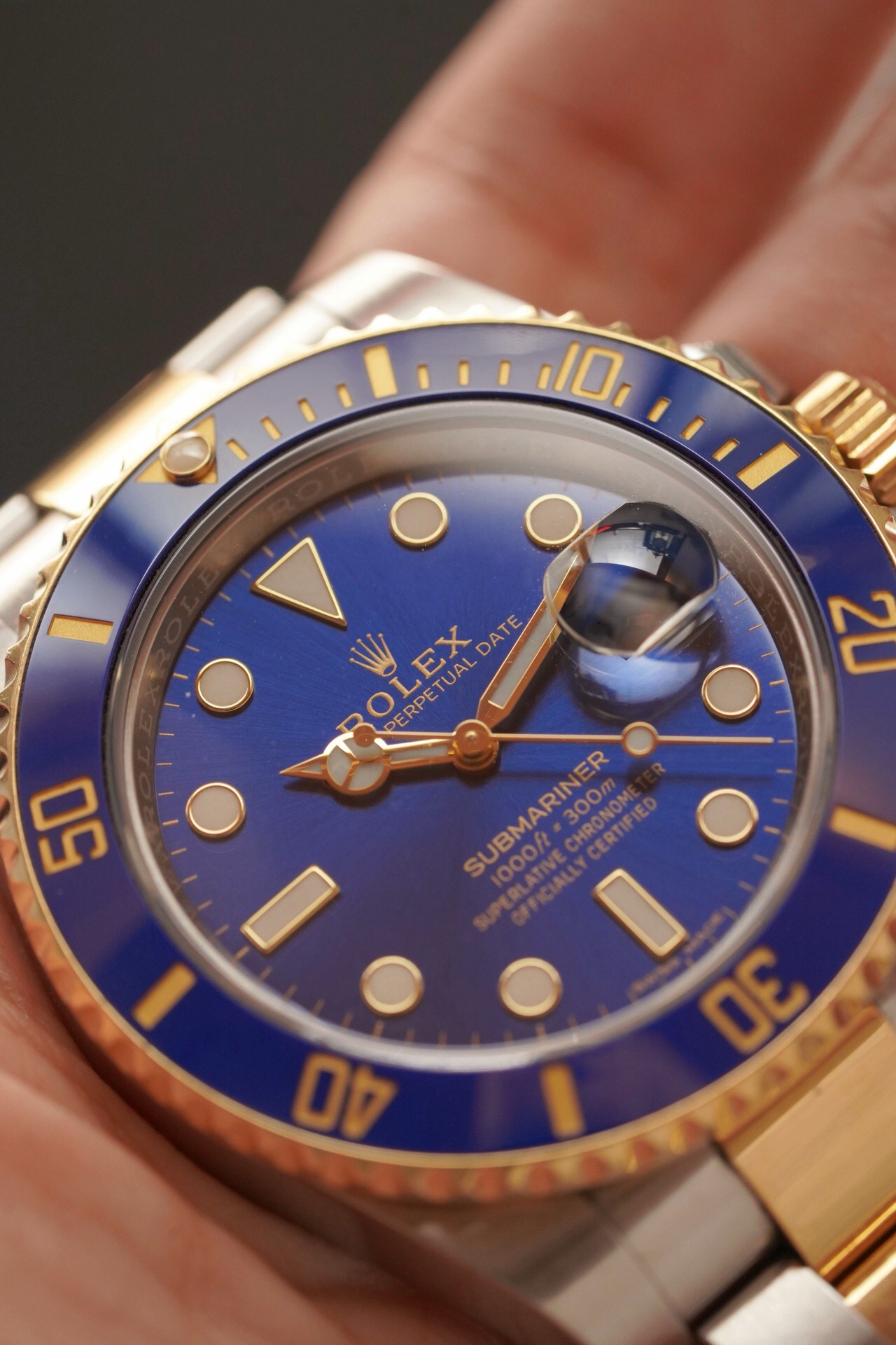 Rolex 116613lb-0005 detail 4