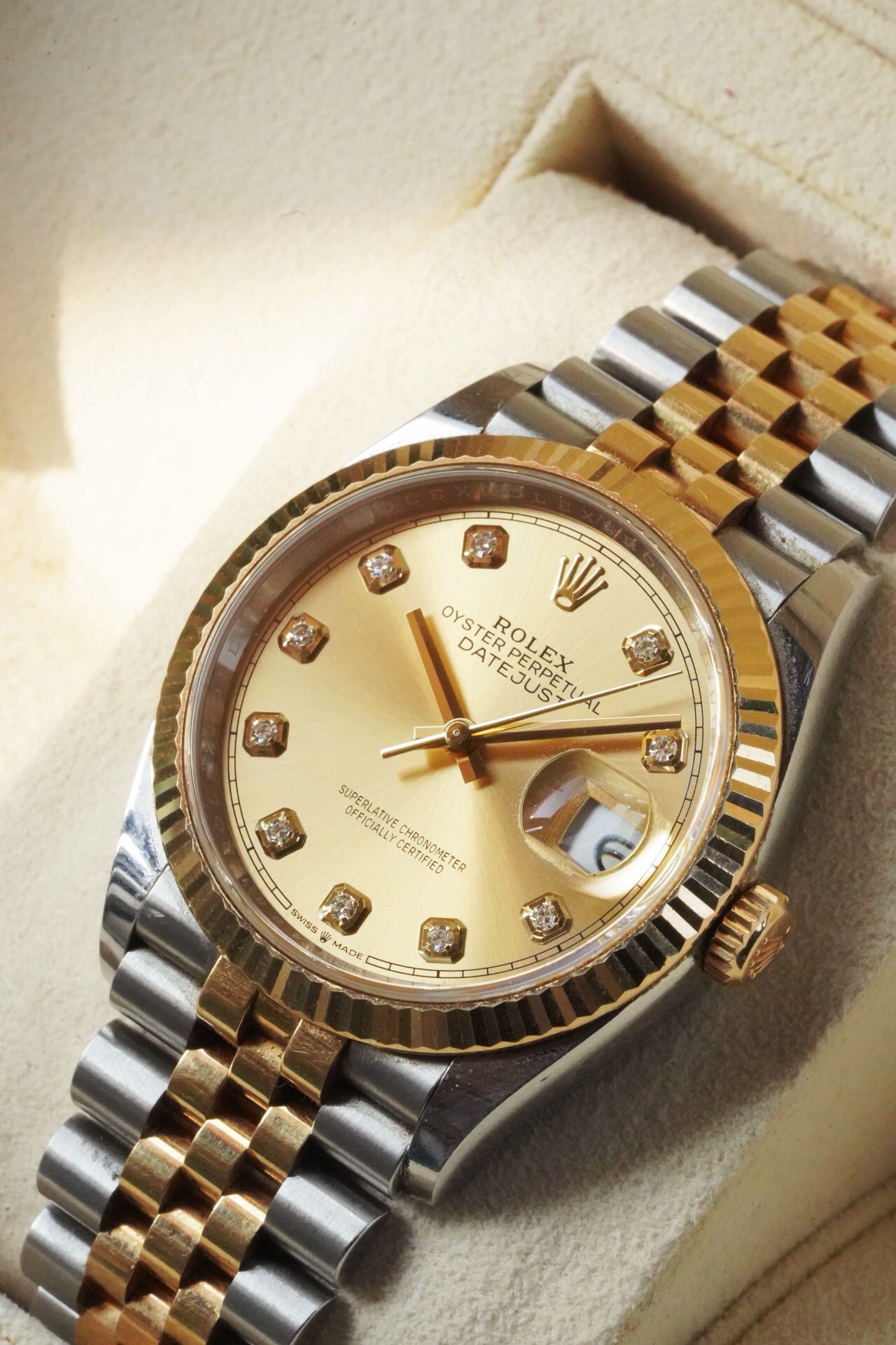 Rolex m126233 detail 4