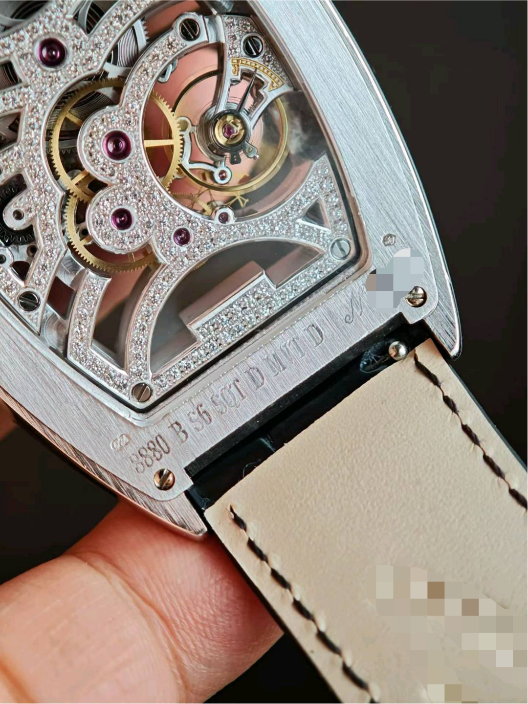 Franck Muller 8880 B S6 SQT D MVT D detail 5