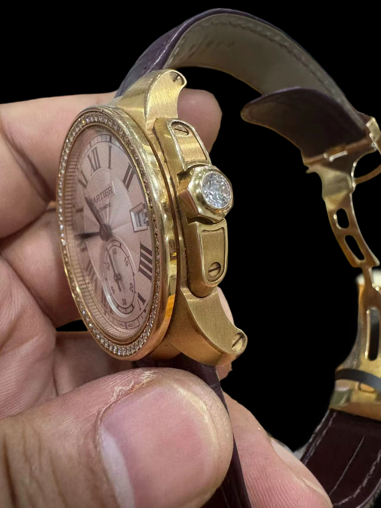 Cartier WF100013 detail 2
