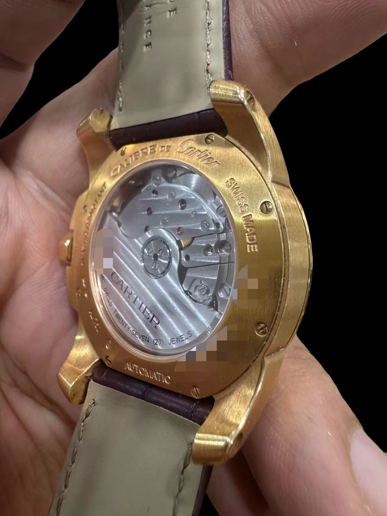 Cartier WF100013 detail 3