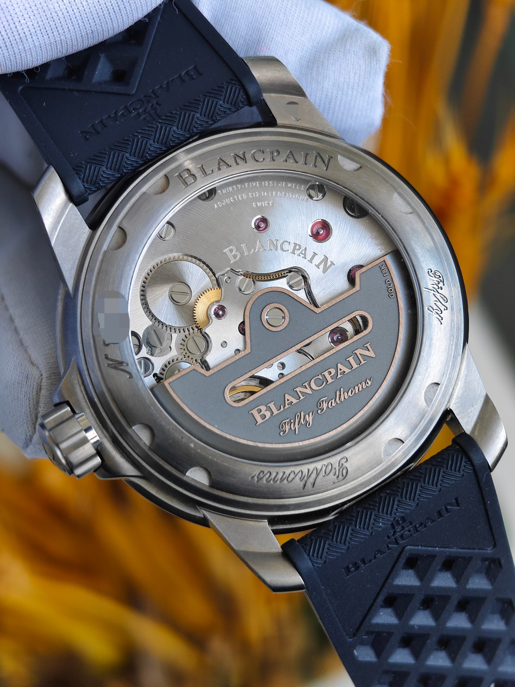Blancpain 5010-12B40-O64 detail 6