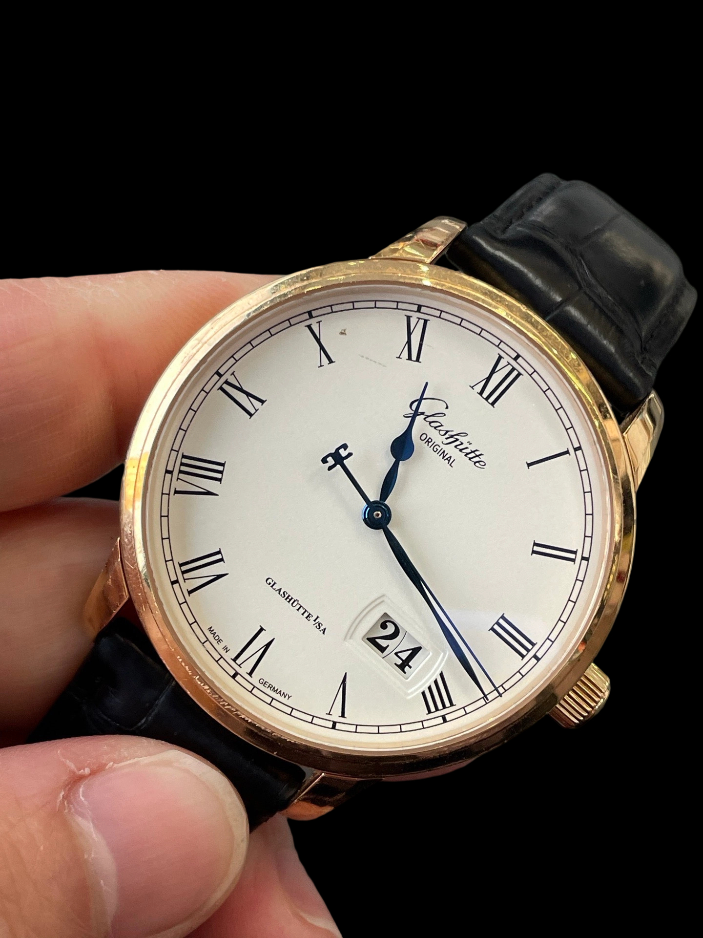 Glashütte Original 100-03-32-45-04 detail 2