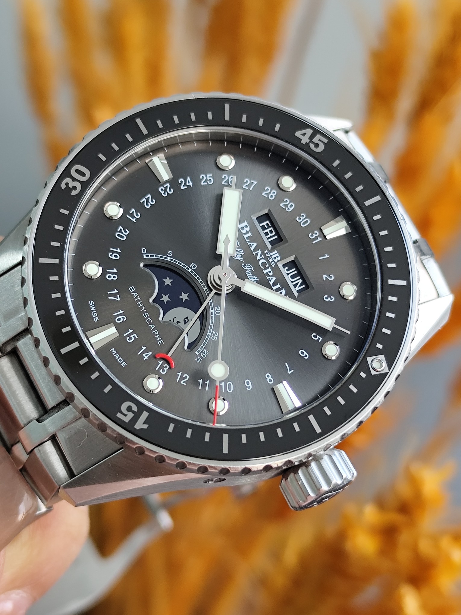 Blancpain 5054-1110-70B detail 2