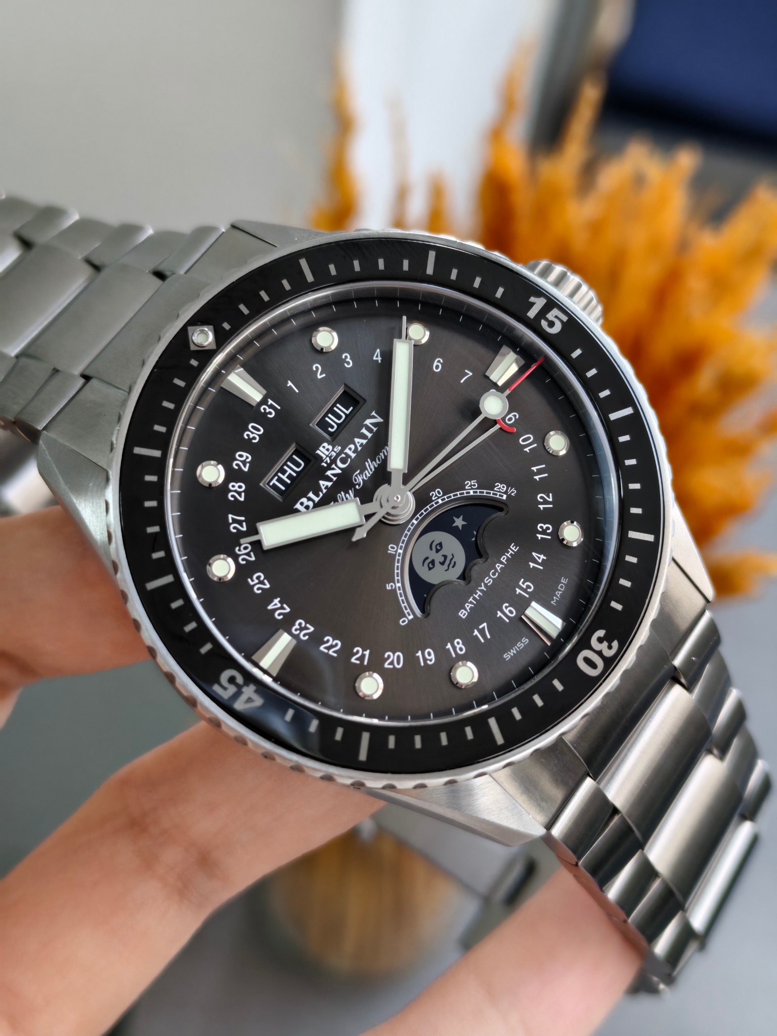 Blancpain 5054-1110-71S detail 2