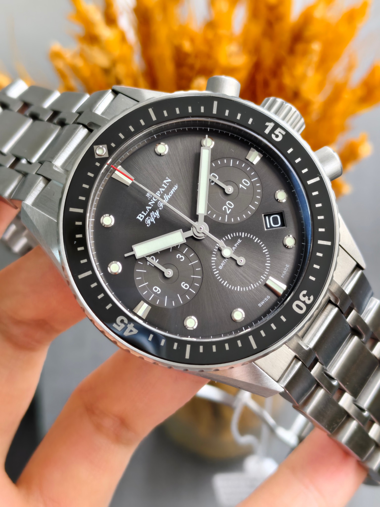 Blancpain 5200-1110-70B detail 1