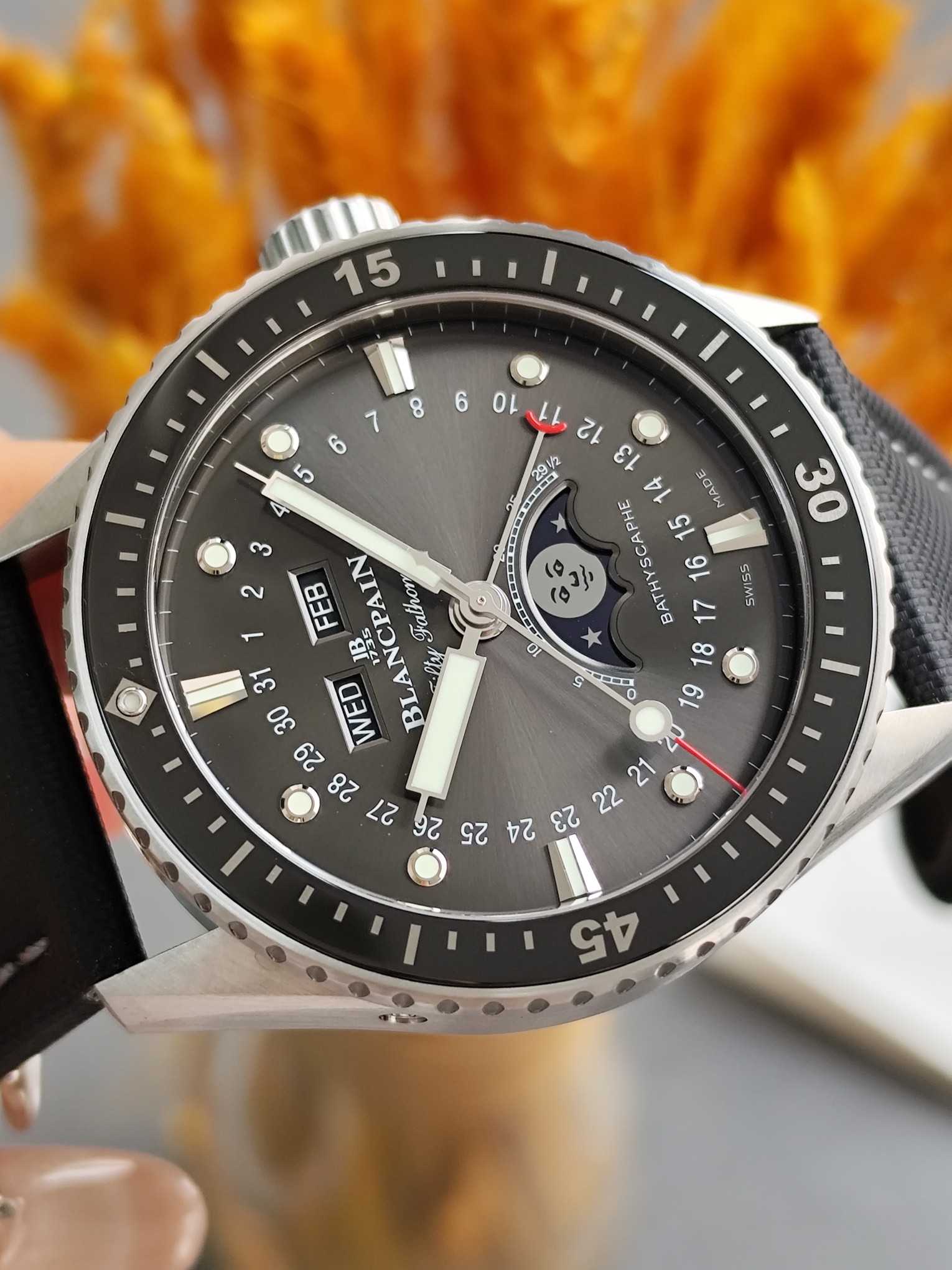 Blancpain 5054-1110-B52A detail 2