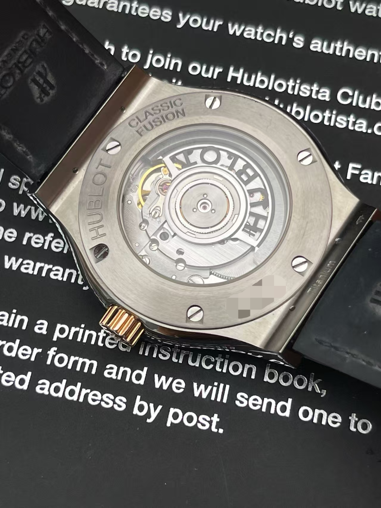 Hublot 511.NO.1181.LR detail 3