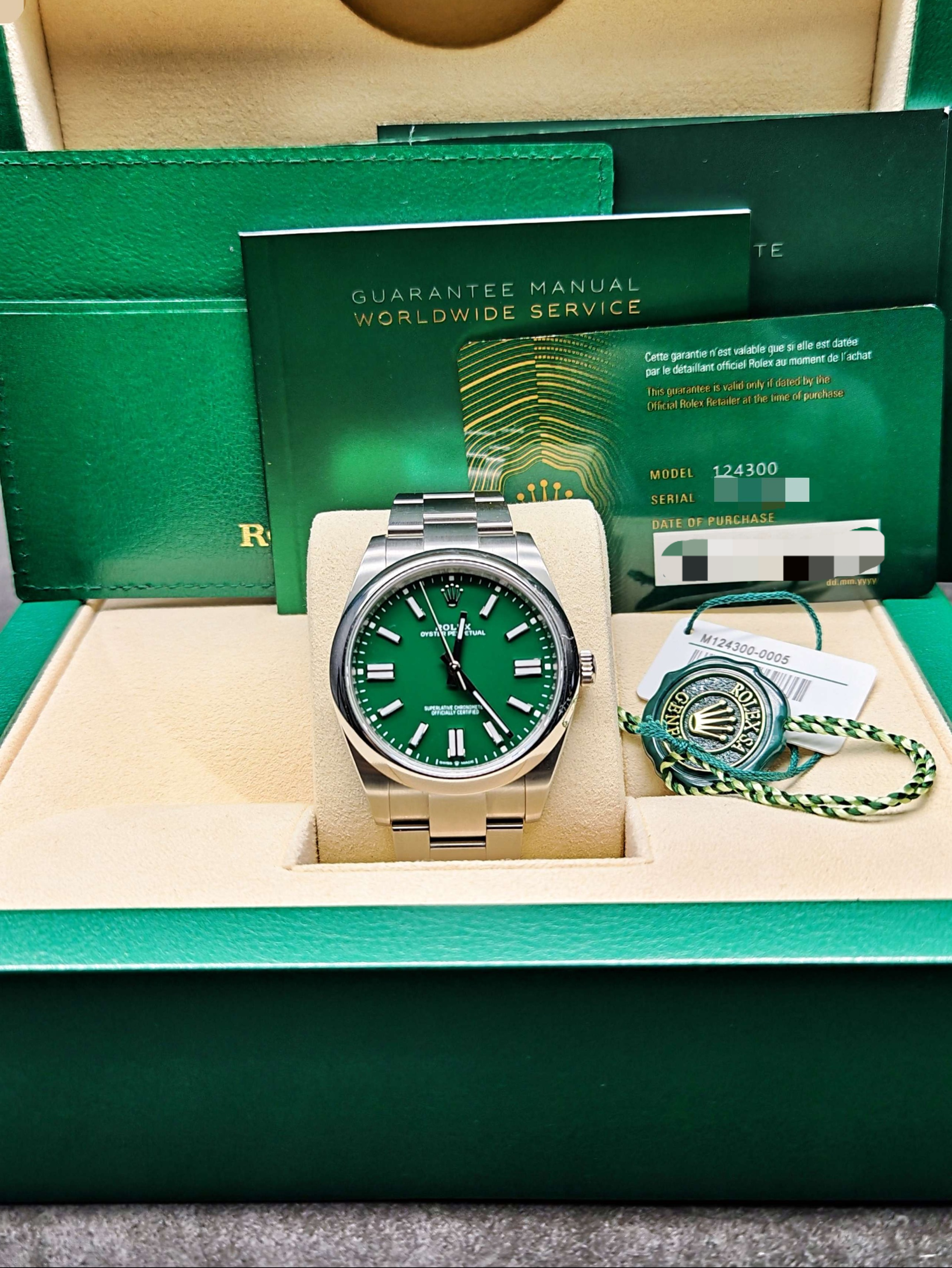 Rolex 124300-0005 detail 8