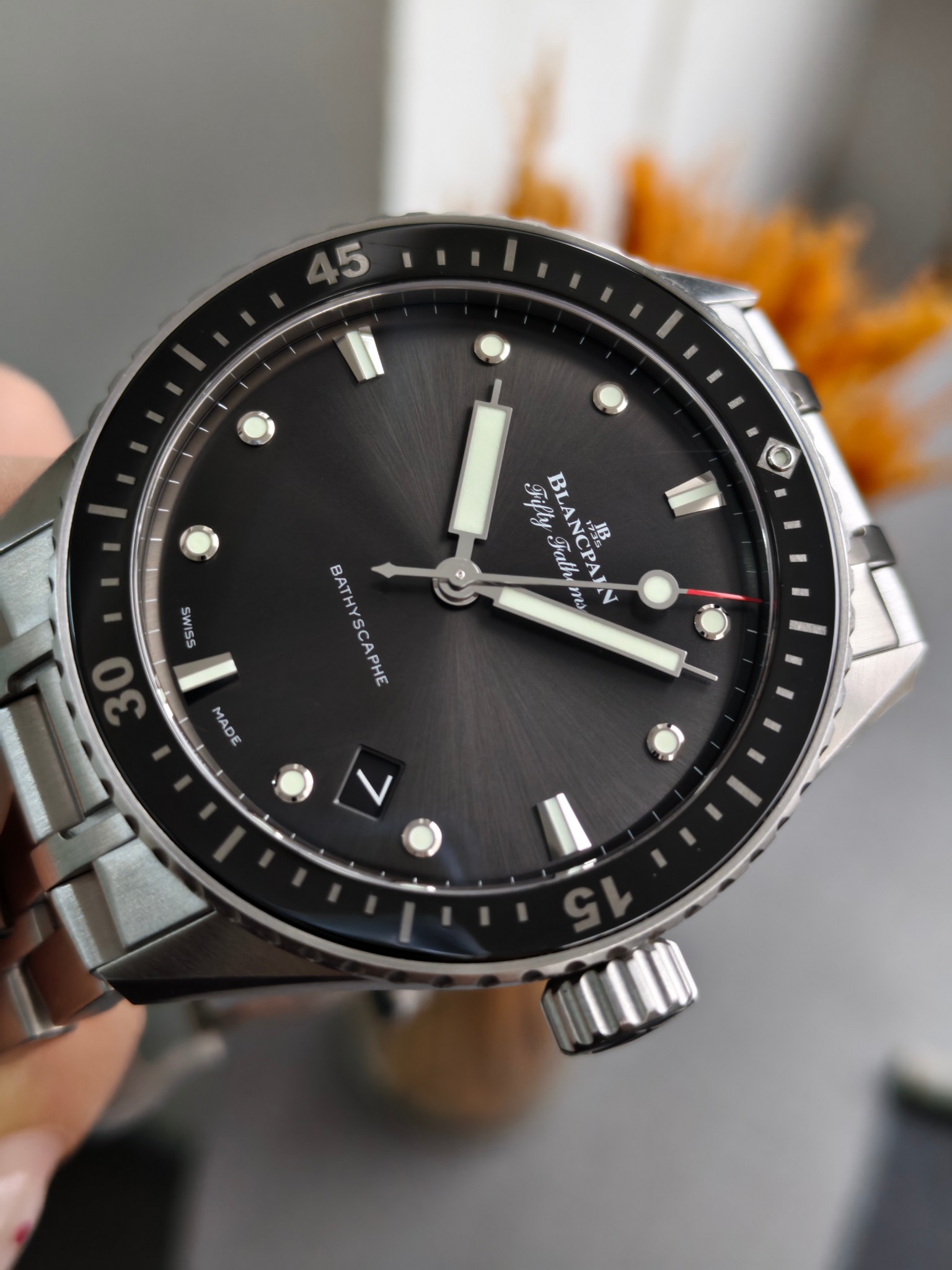 Blancpain 5000-1110-70B detail 1