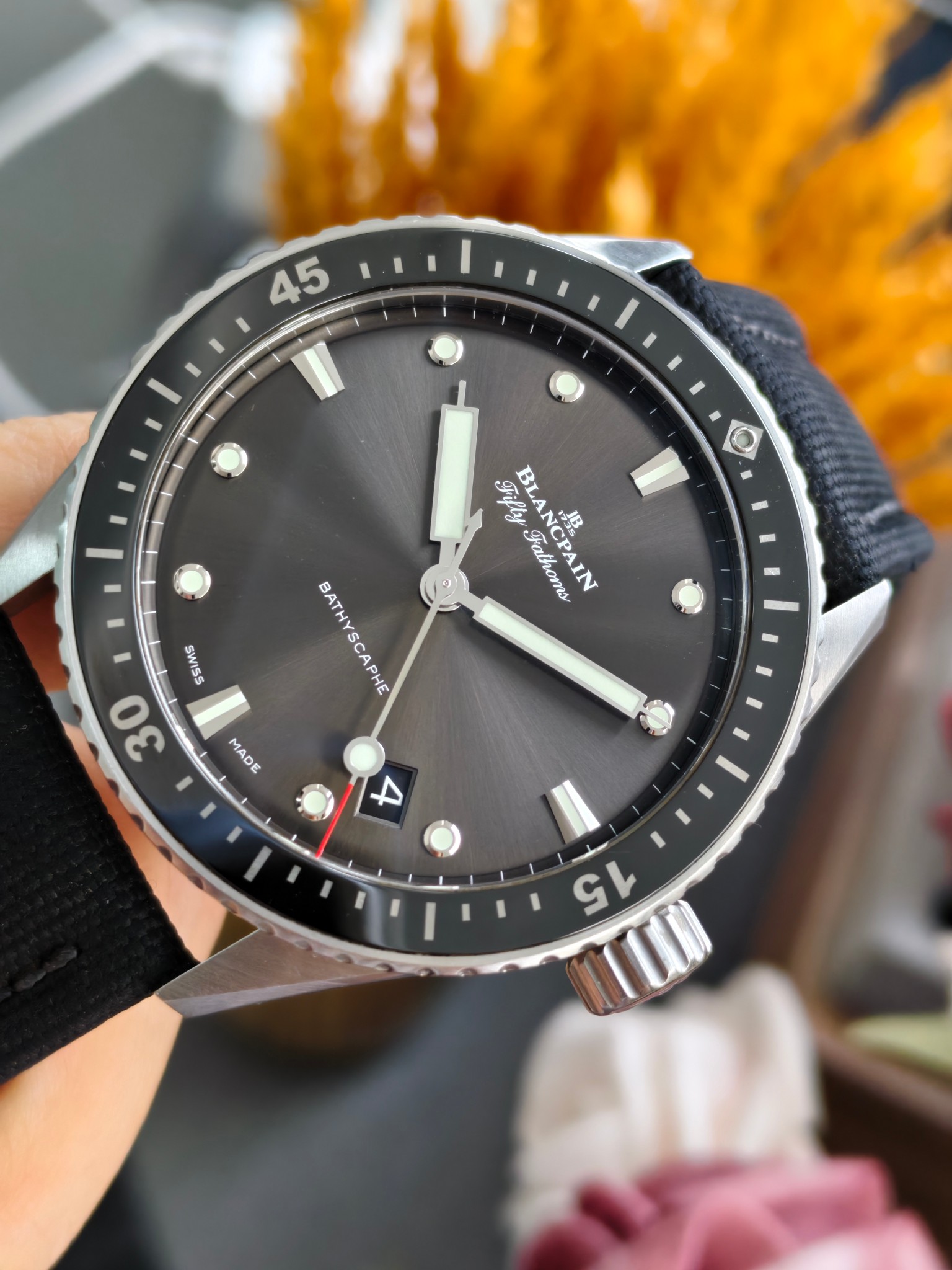Blancpain 5000-1110-B52A detail 1