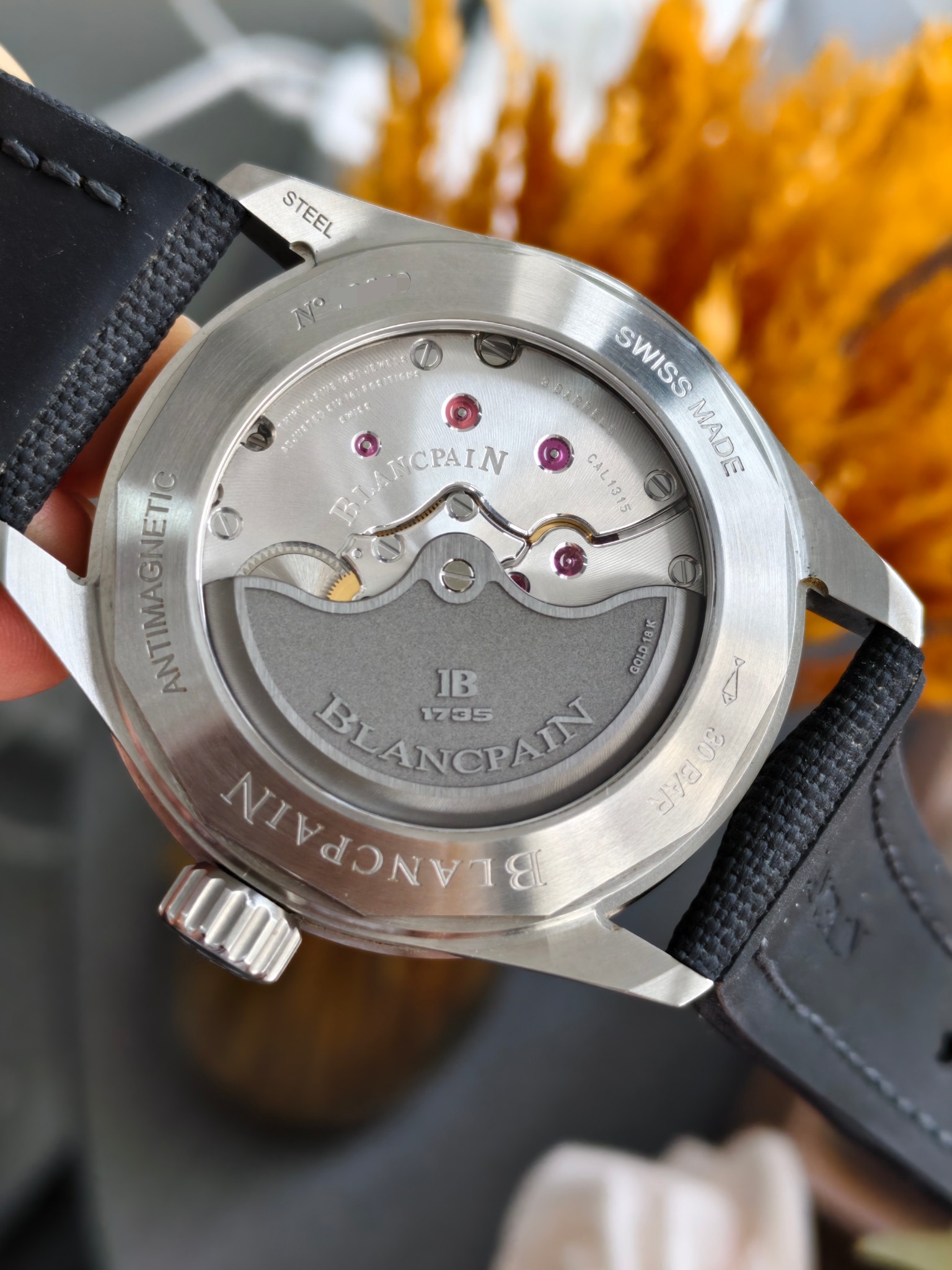 Blancpain 5000-1110-B52A detail 3