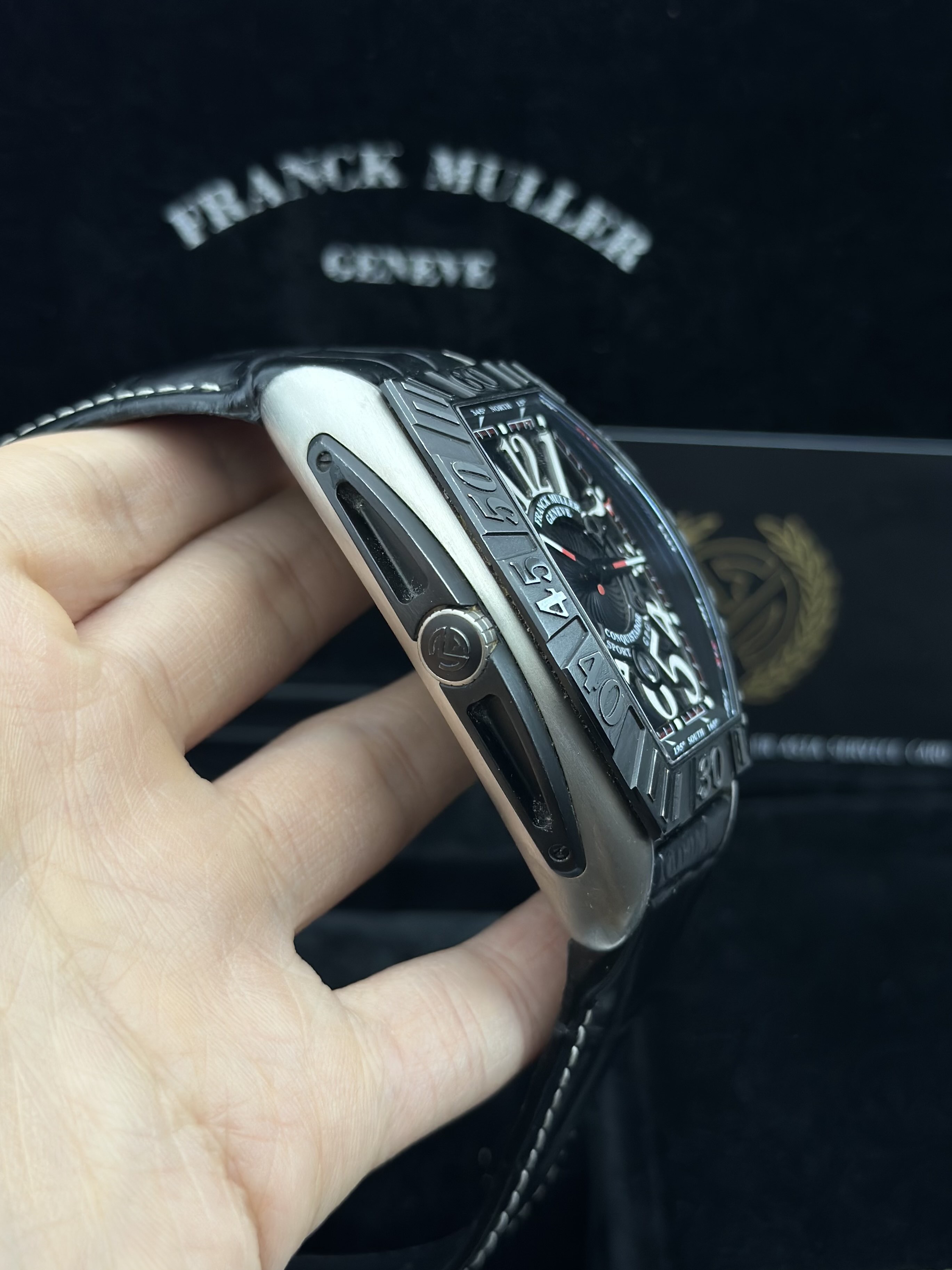Franck Muller 9900 SC DT GPG detail 2