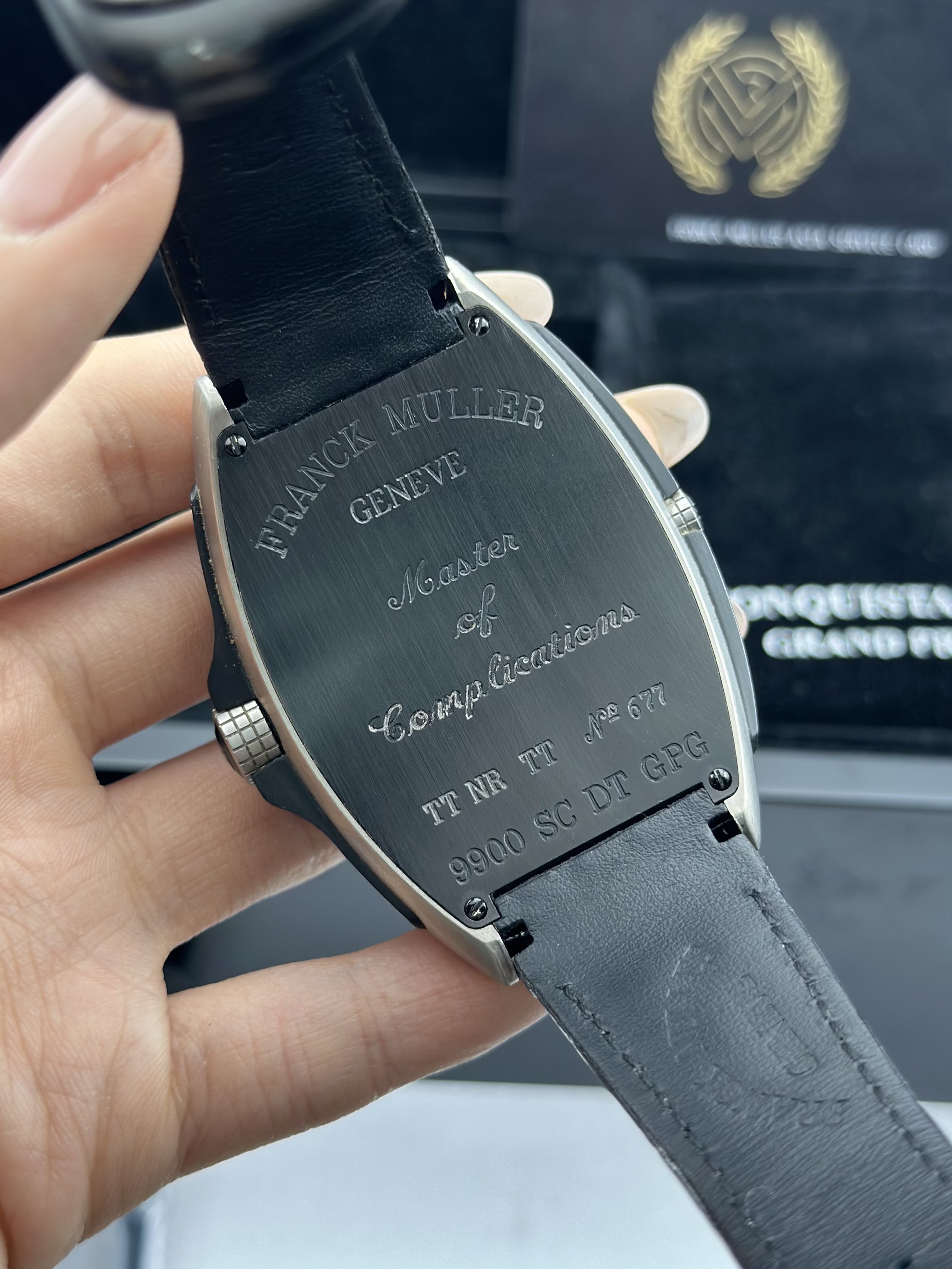 Franck Muller 9900 SC DT GPG detail 6