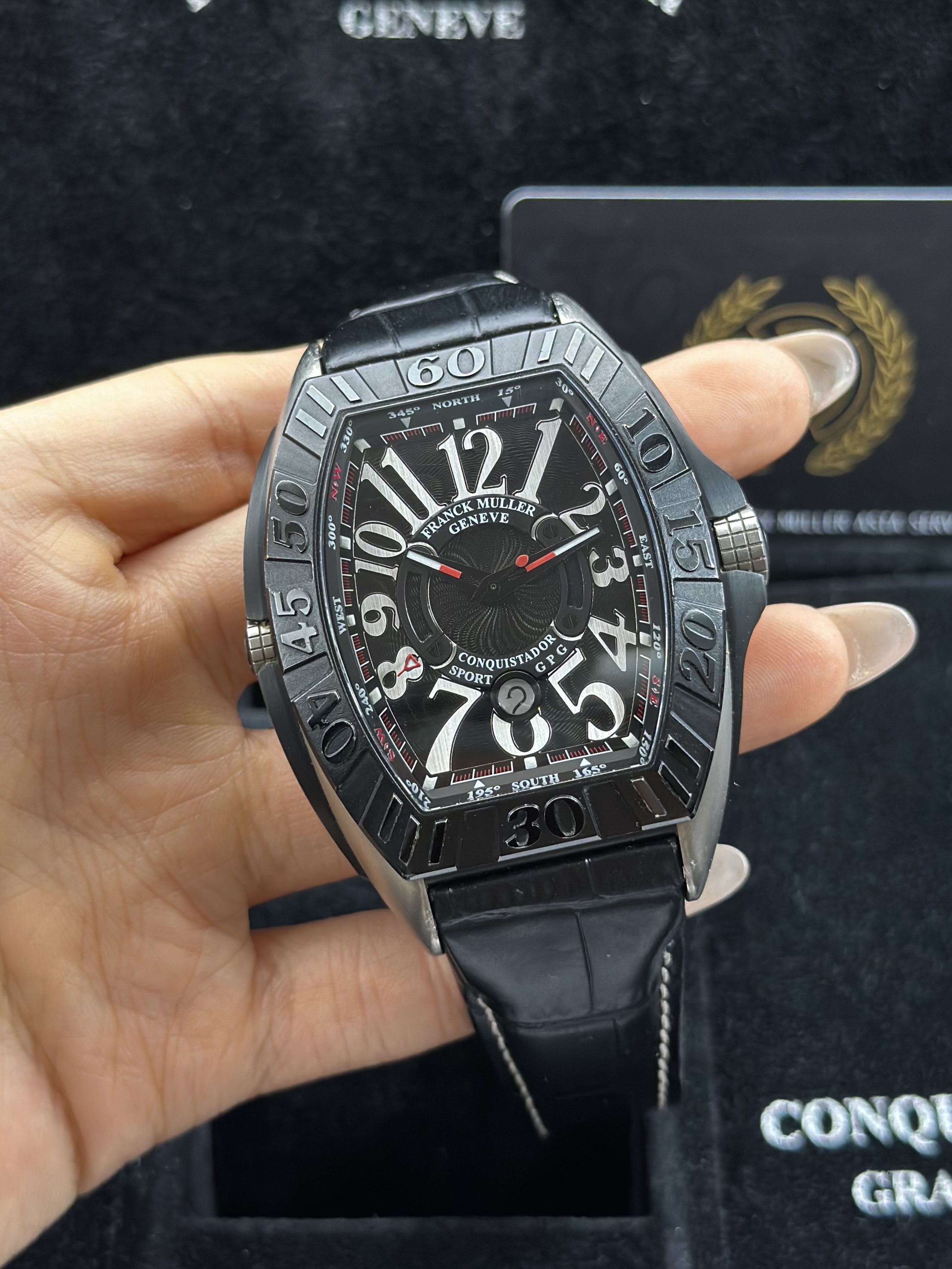Franck Muller 9900 SC DT GPG detail 7