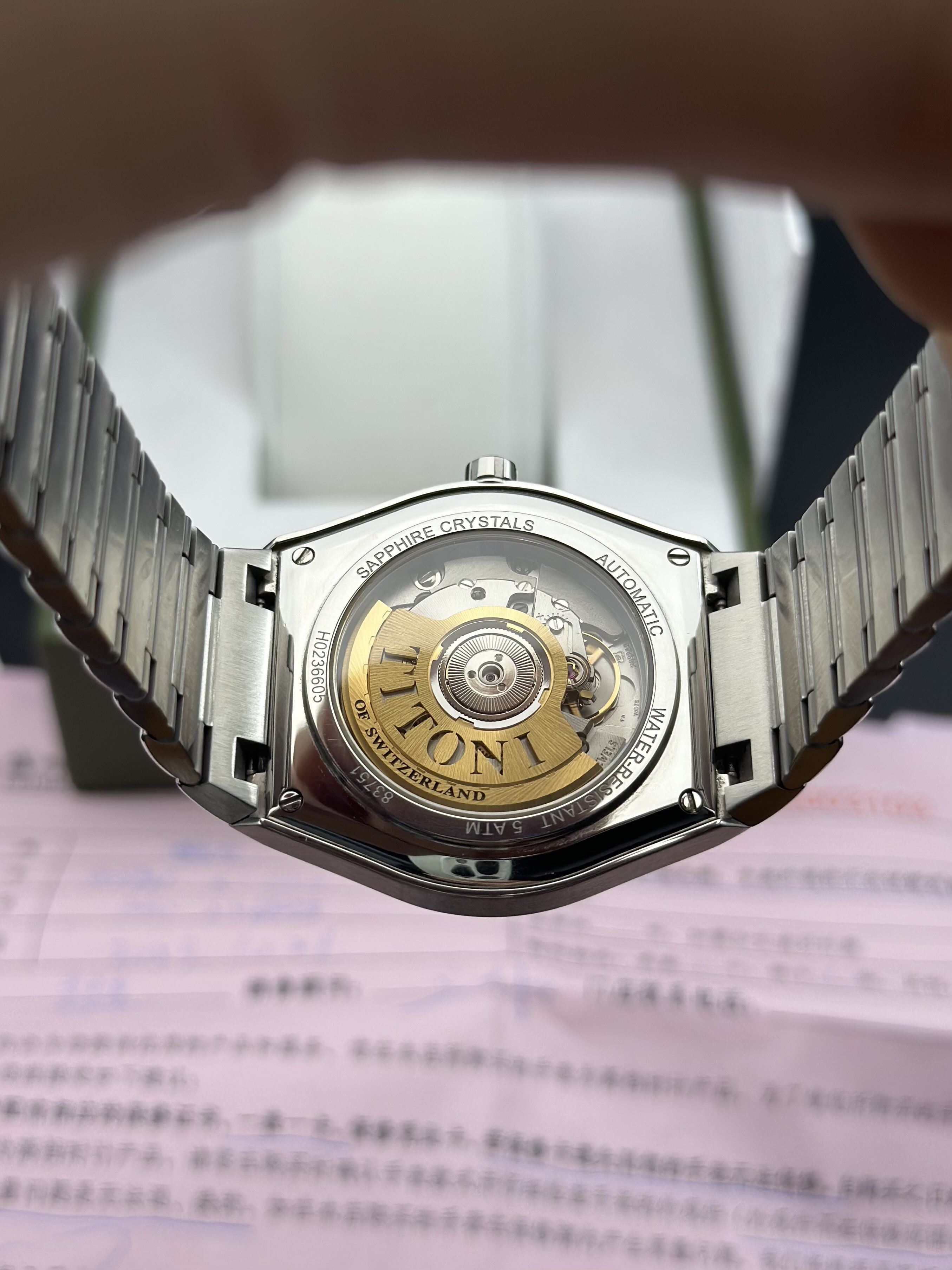 TITONI 83751 S-632 detail 5