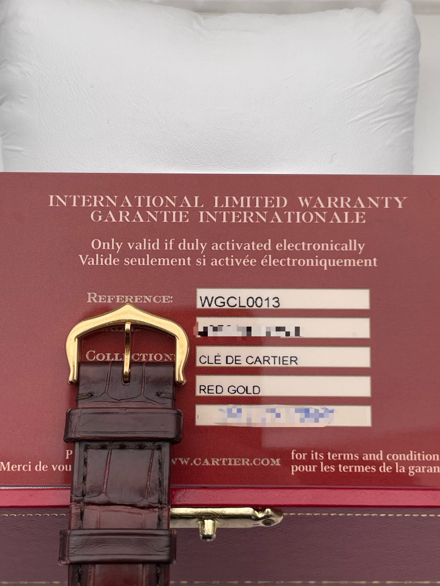 Cartier WGCL0013 detail 4