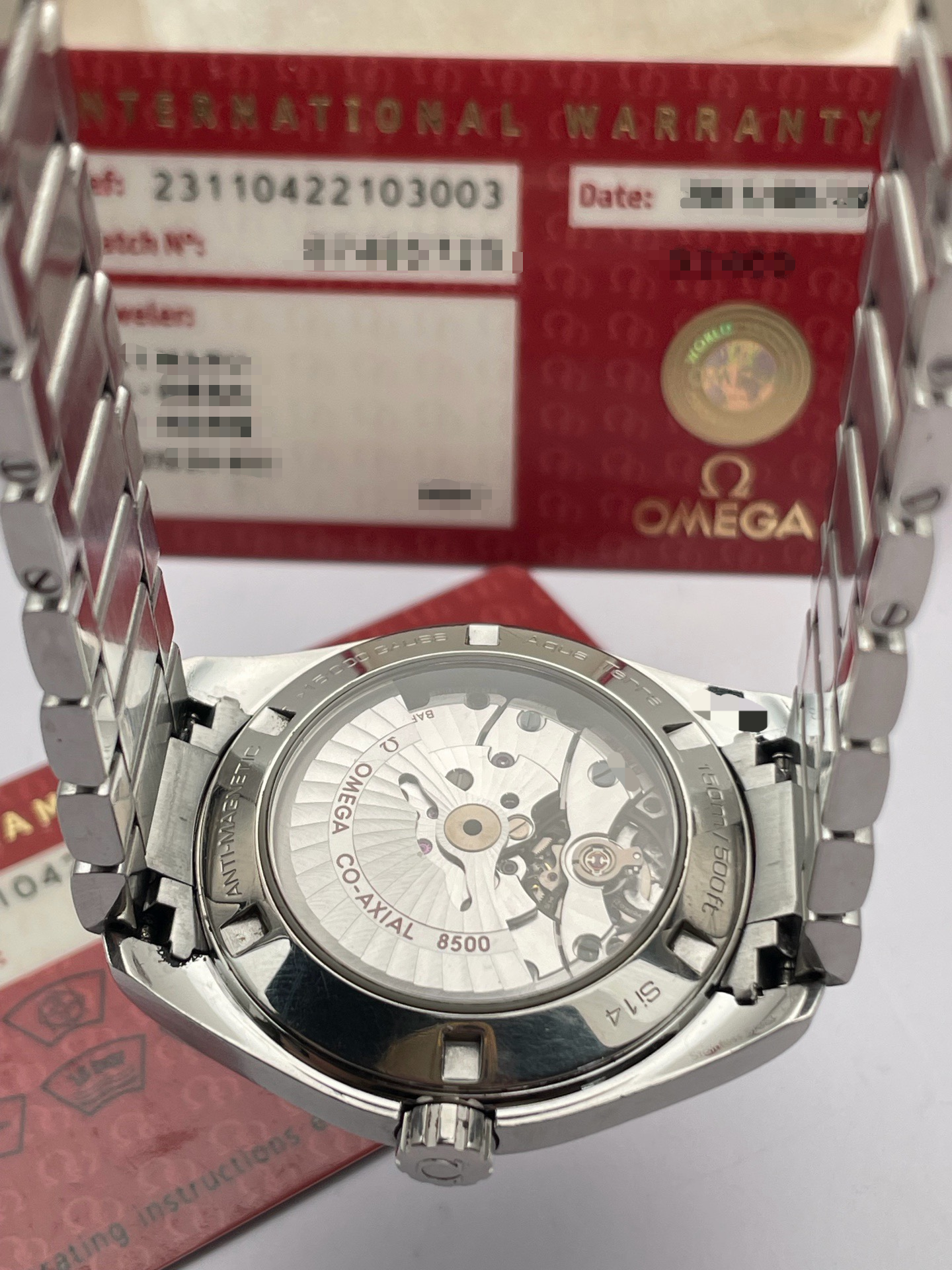 Omega 231.10.42.21.03.003 detail 2