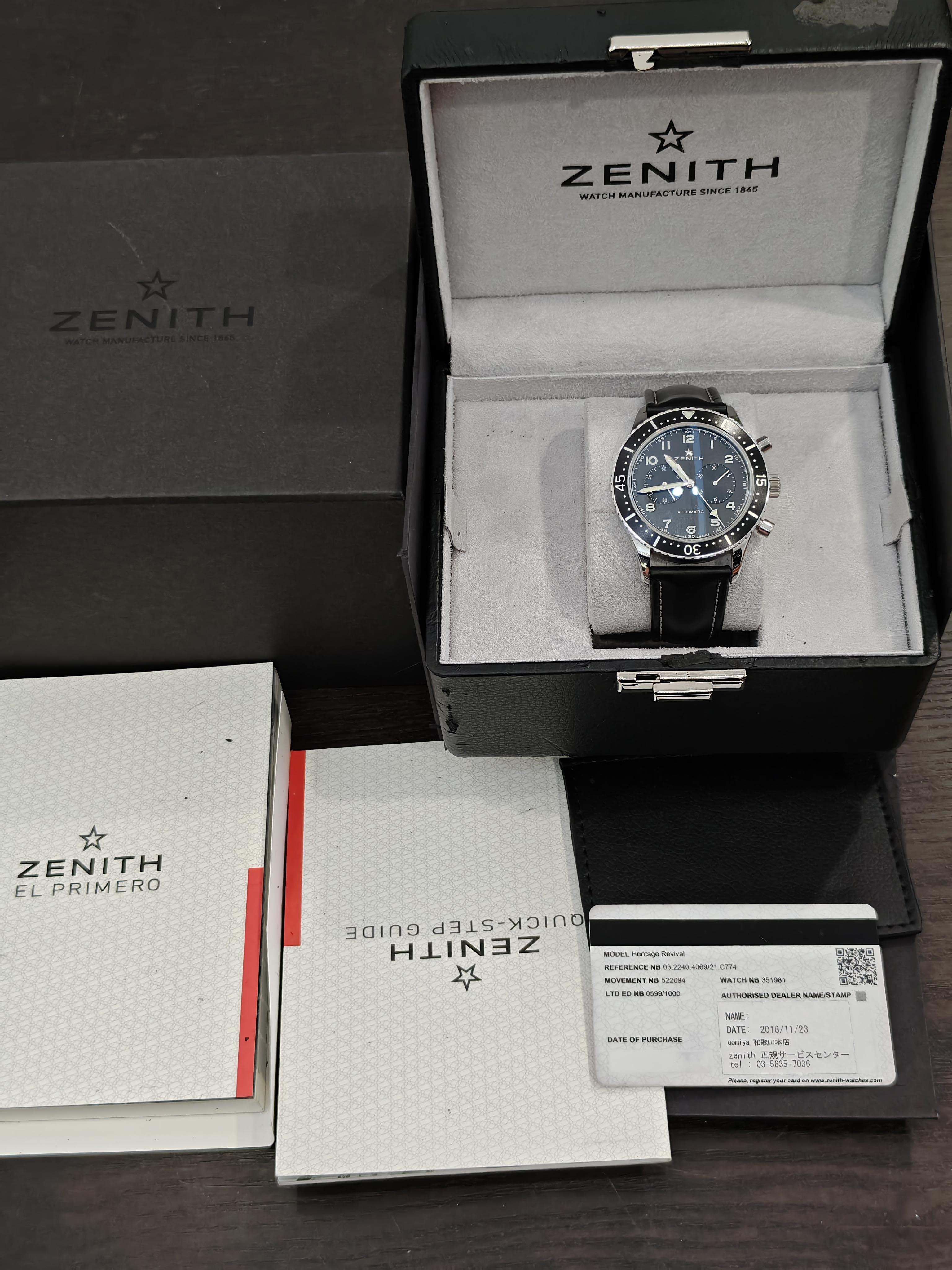 Zenith 03.2240.4069 / 21.C774 detail 6
